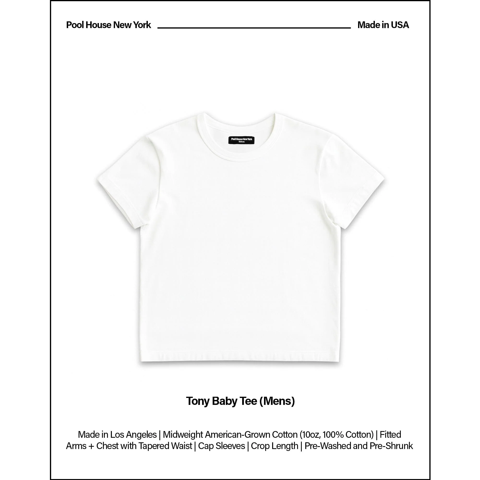 Tony Baby Tee | Mens (Original) - Image 2