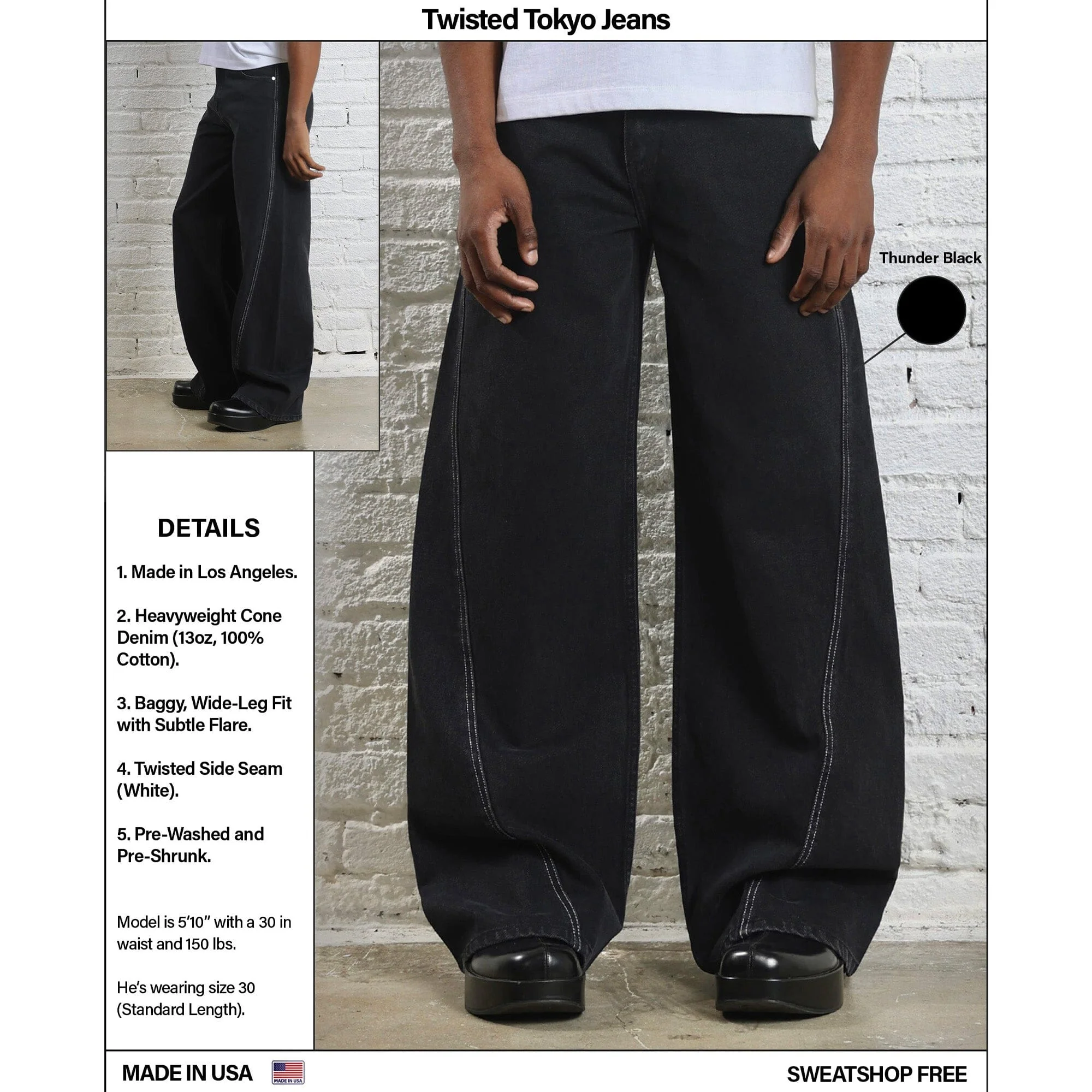 Twisted Tokyo Jeans | Baggy. Wide-Leg - Image 7