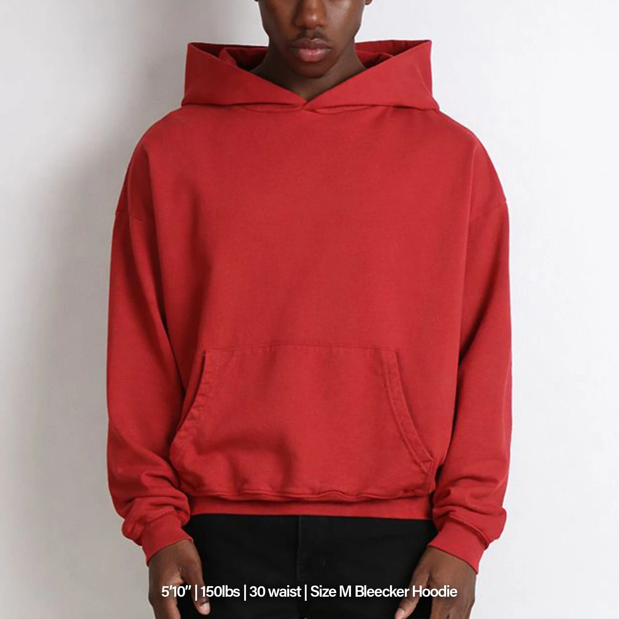 Bleecker Cinched Crop Hoodie | Relaxed. Drop-Shoulder - Image 3