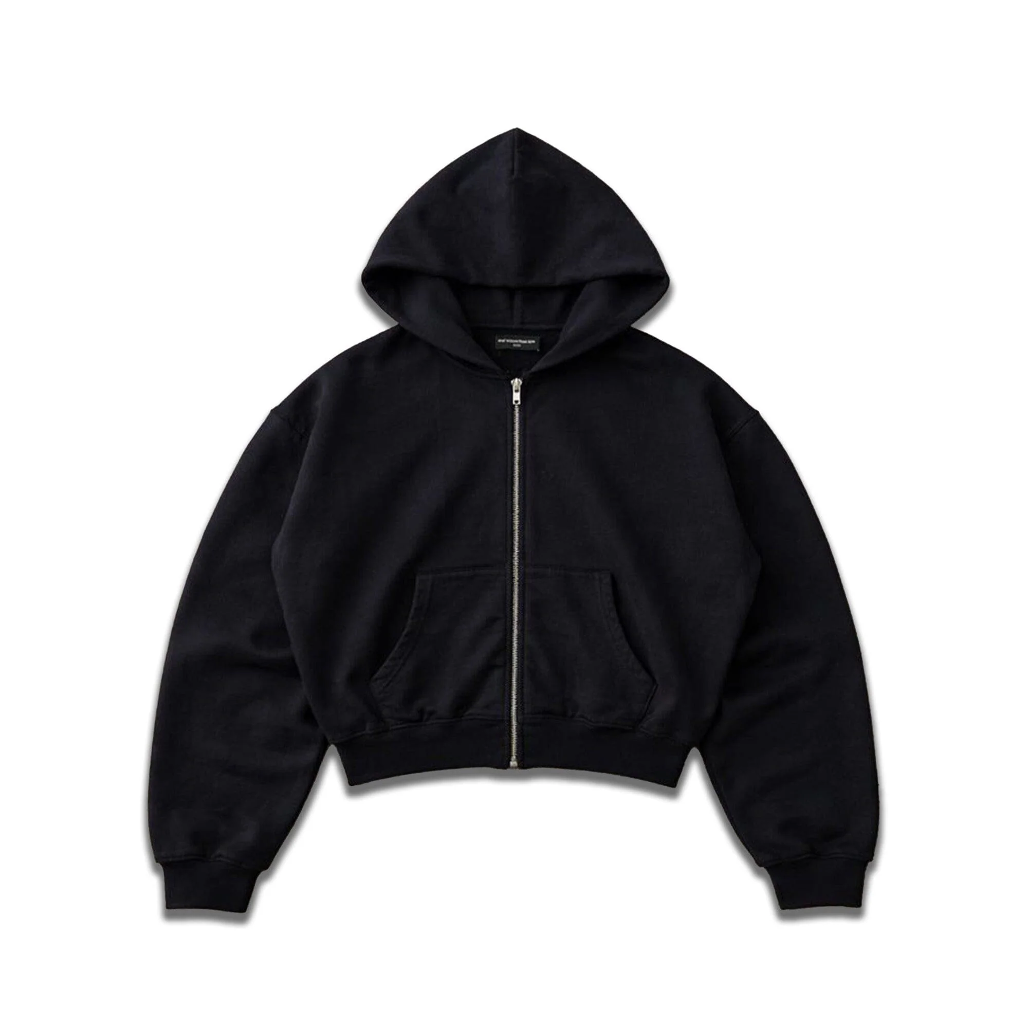 Bleecker Cinched Crop Zip-Up | Relaxed. Drop-Shoulder - Image 2