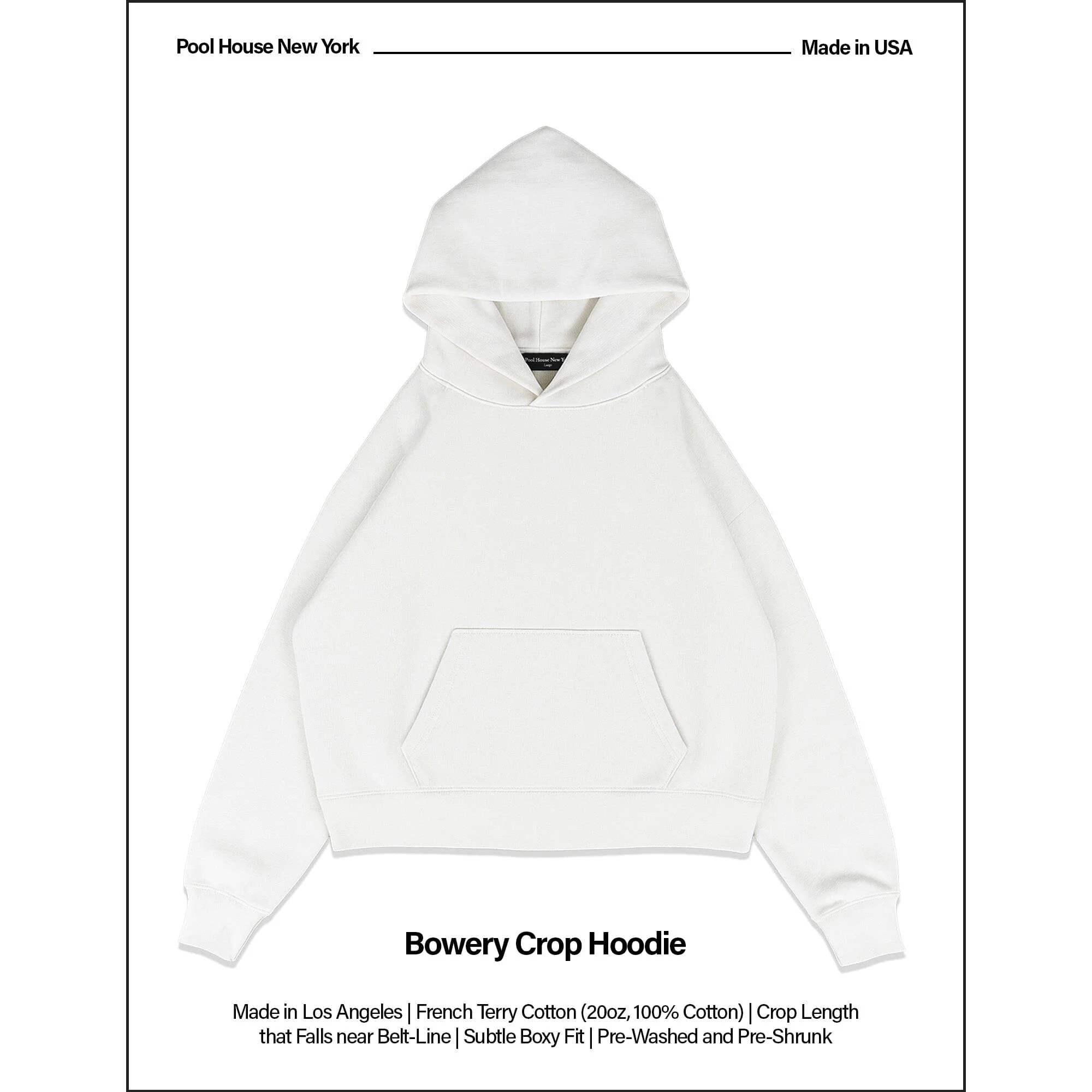 The Bowery Crop Hoodie - Image 2