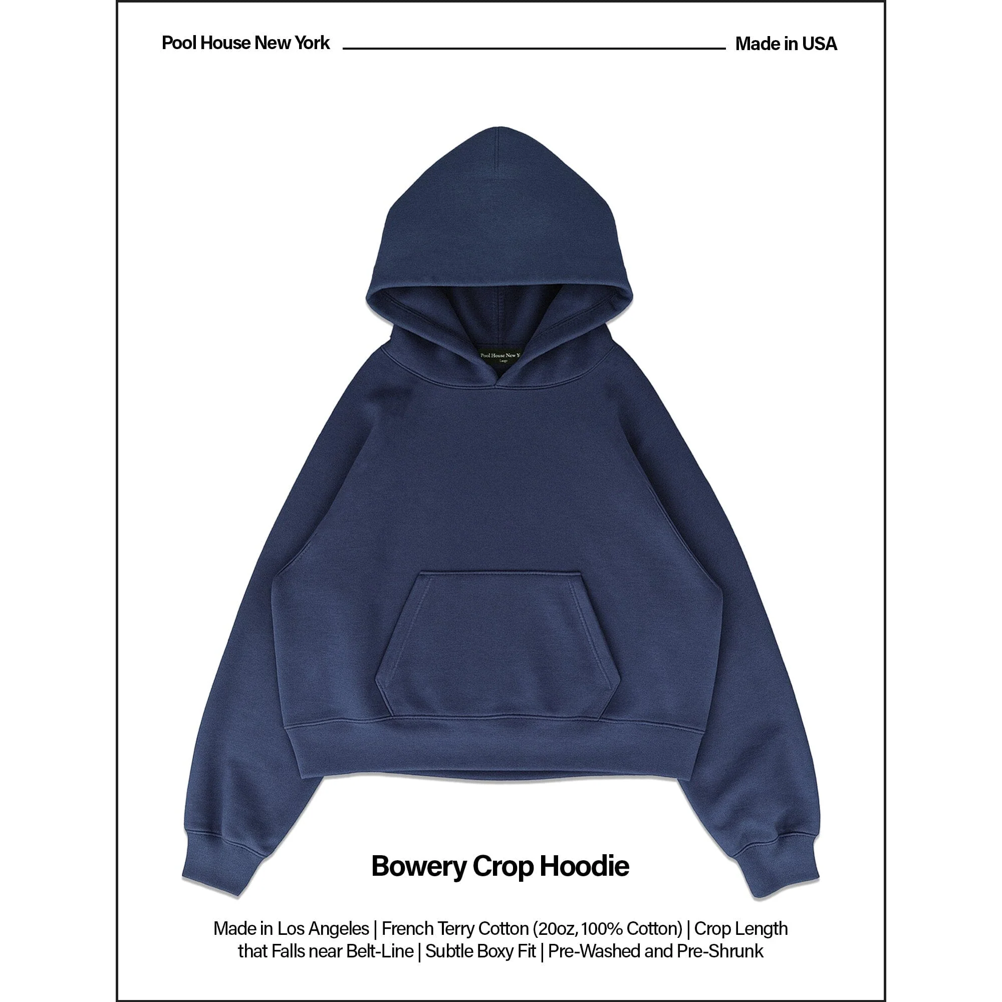 The Bowery Crop Hoodie - Image 2