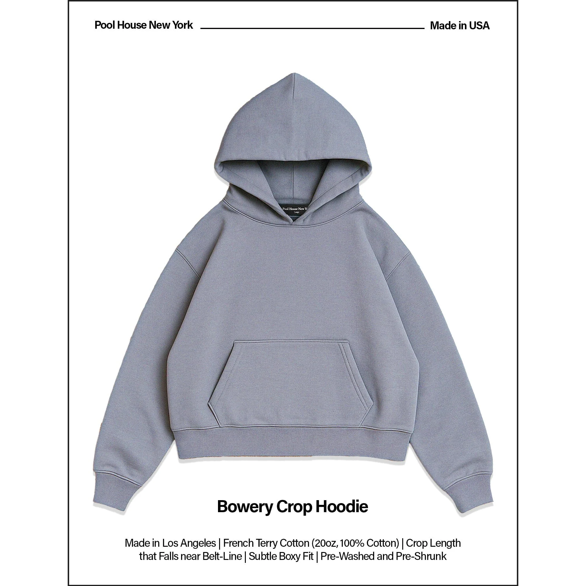 The Bowery Crop Hoodie - Image 2