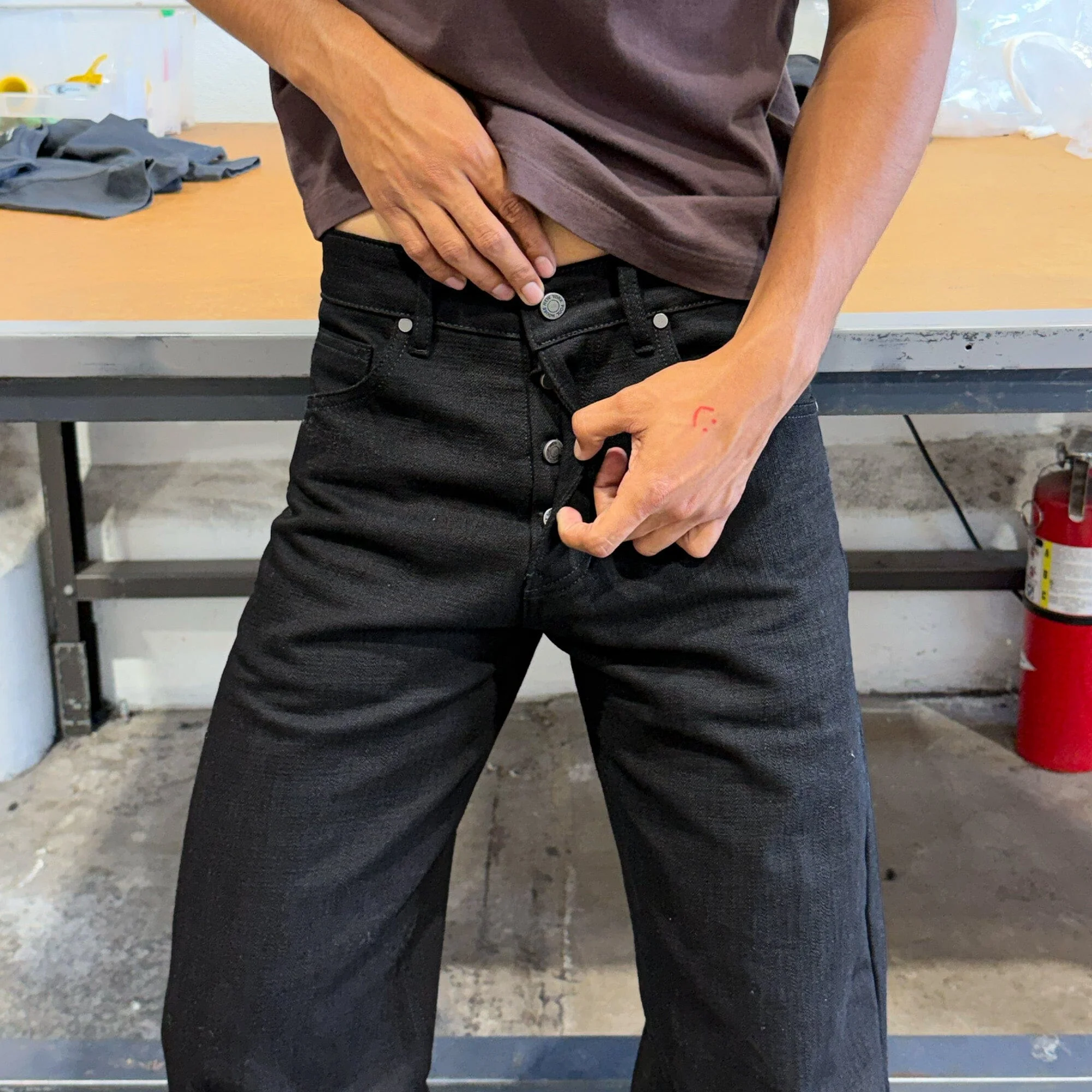 Tokyo Jeans | Straight-Wide | Crosshatch - Image 6