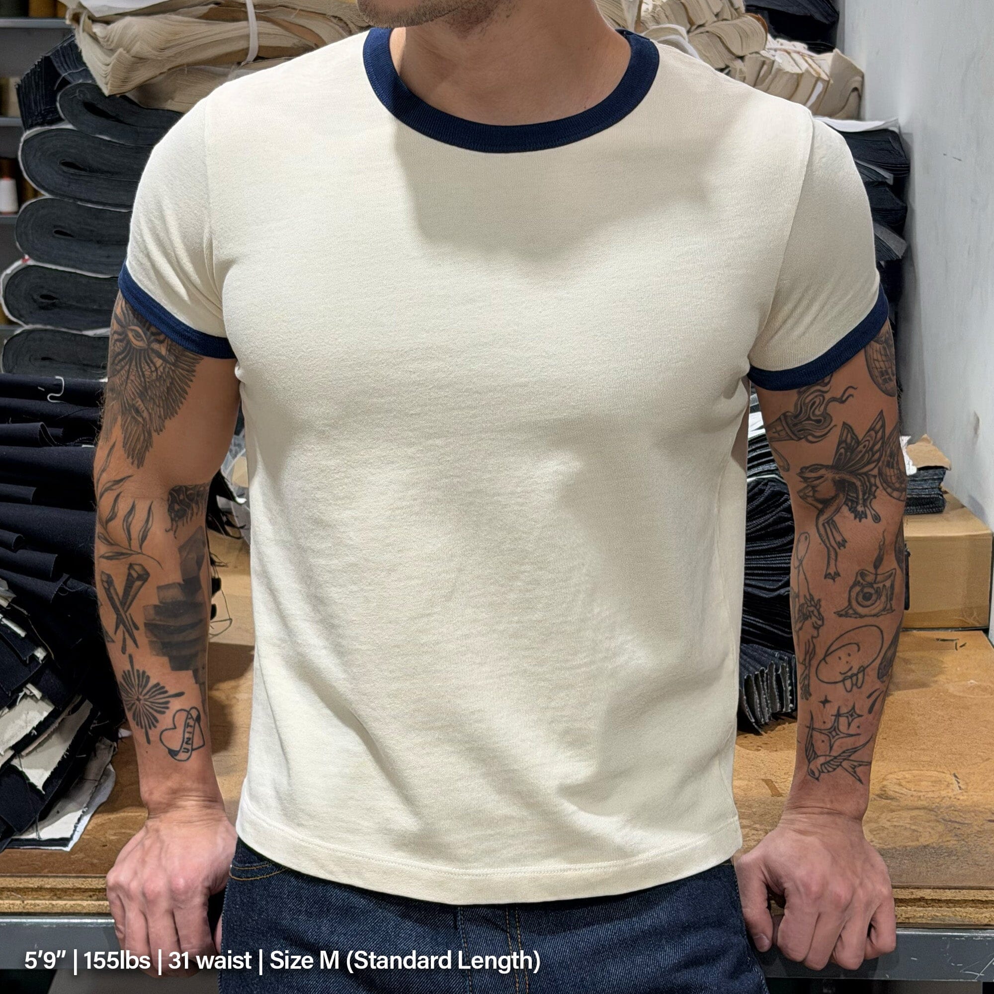 Diego Muscle Tee | Heavyweight | 13.5oz | Ringer - Image 6