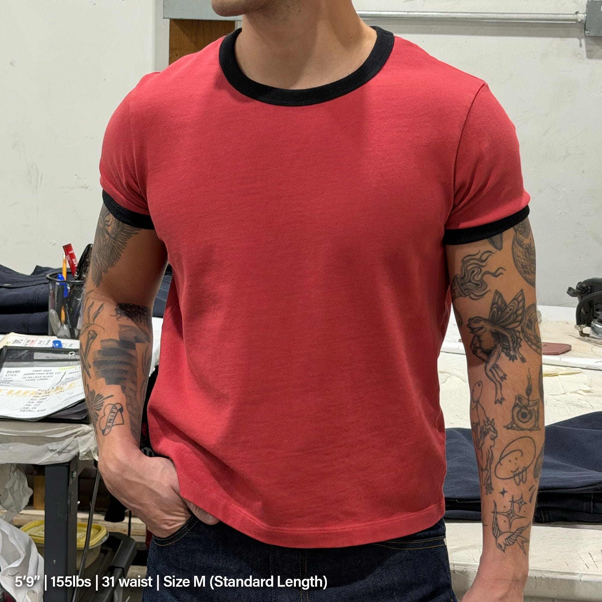 Diego Muscle Tee | Heavyweight | 13.5oz | Ringer - Image 6