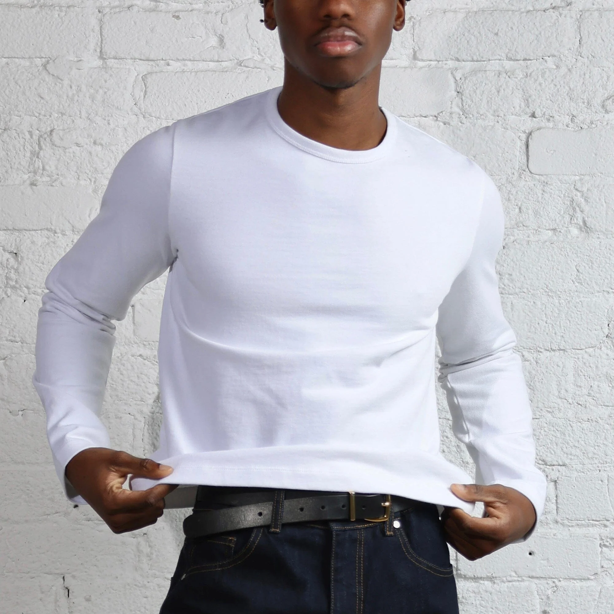 Los Feliz Crop Muscle Tee II | Heavyweight Long Sleeve - Image 6