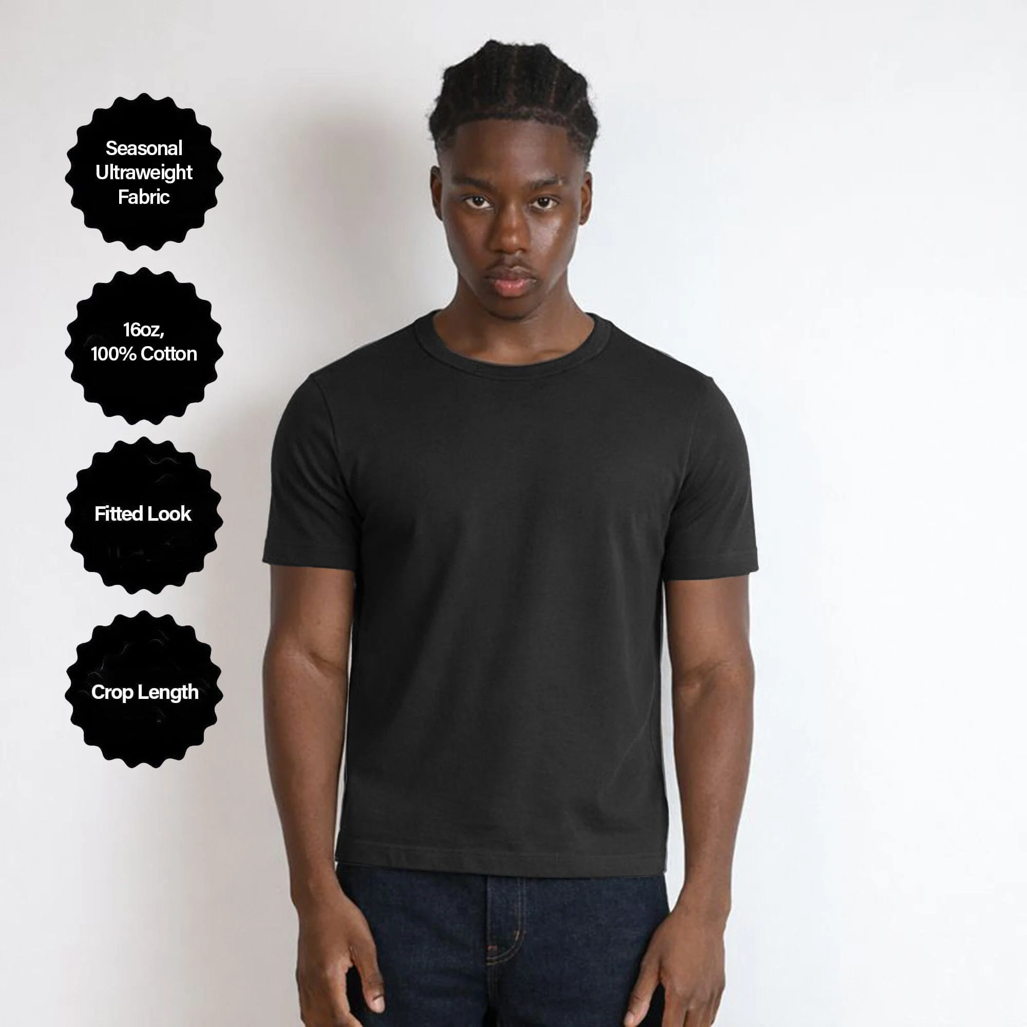 Los Feliz Crop Muscle Tee II | Ultraweight | 16oz