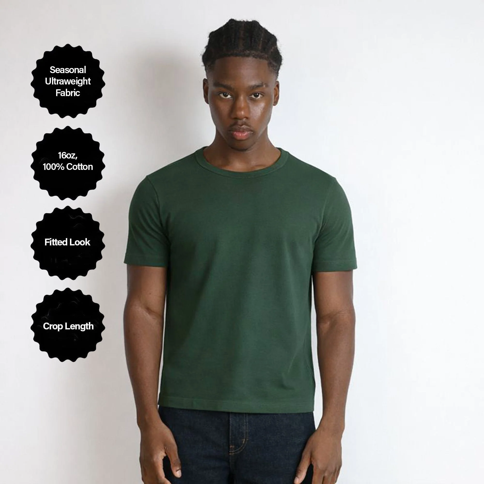 Los Feliz Crop Muscle Tee II | Ultraweight | 16oz
