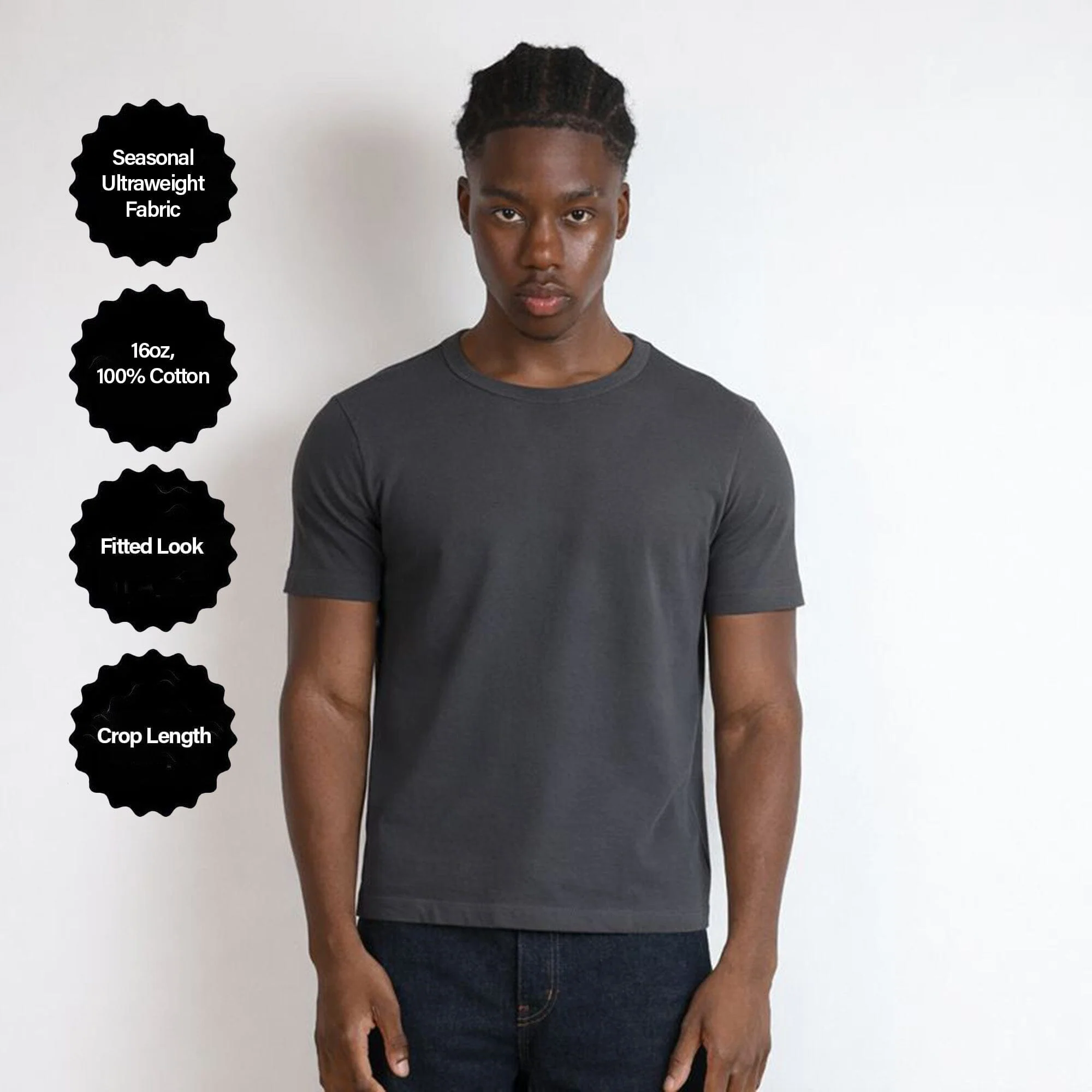 Los Feliz Crop Muscle Tee II | Ultraweight | 16oz