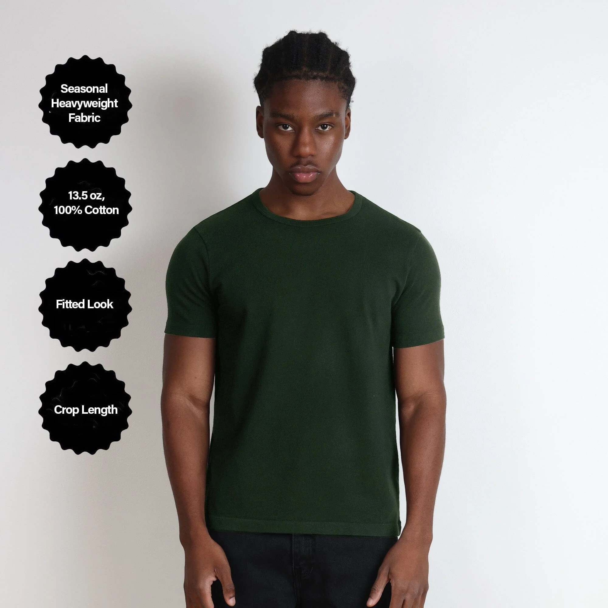 Los Feliz Crop Muscle Tee II | Heavyweight | 13.5oz