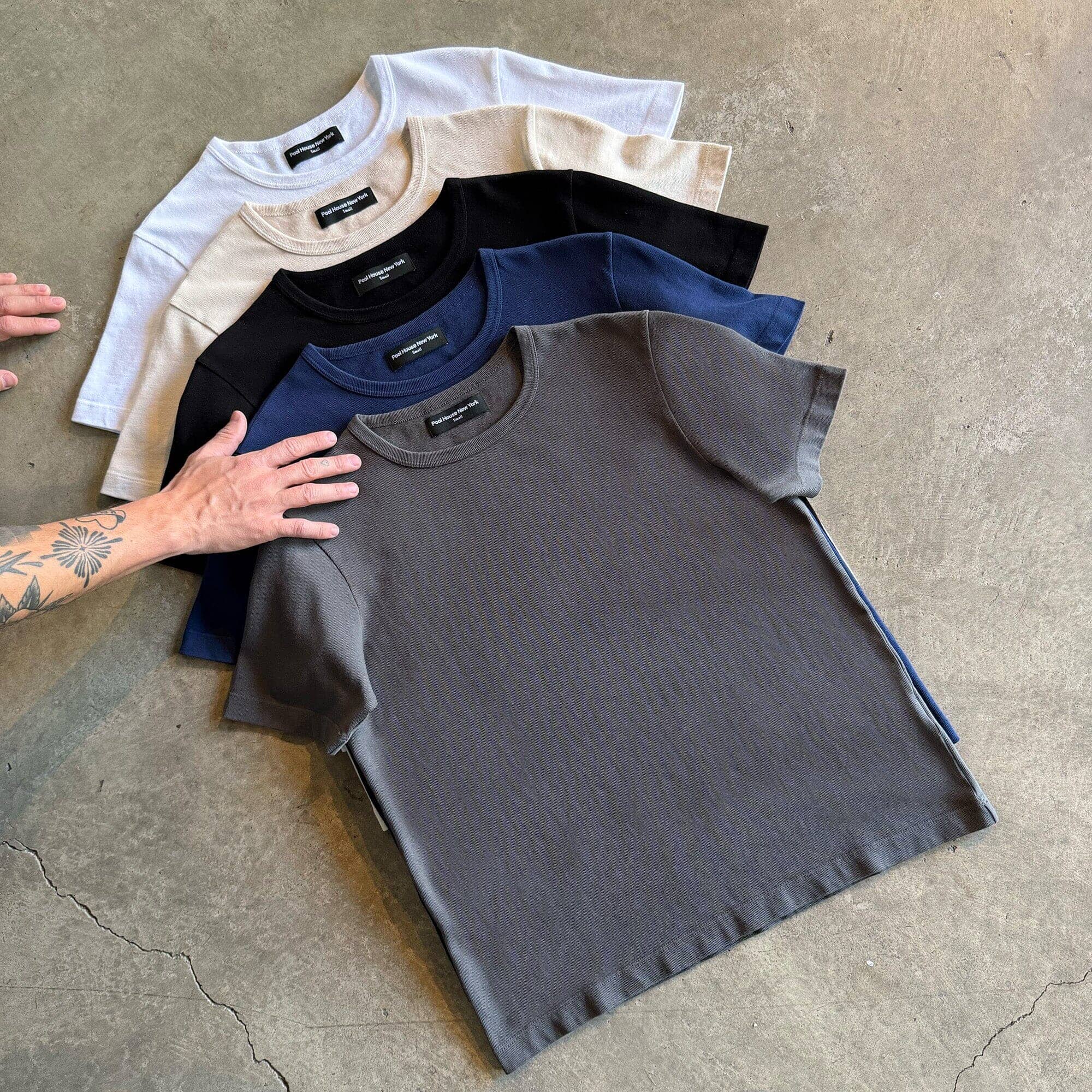 Los Feliz Crop Muscle Tee II | Heavyweight | 13.5oz - Image 5