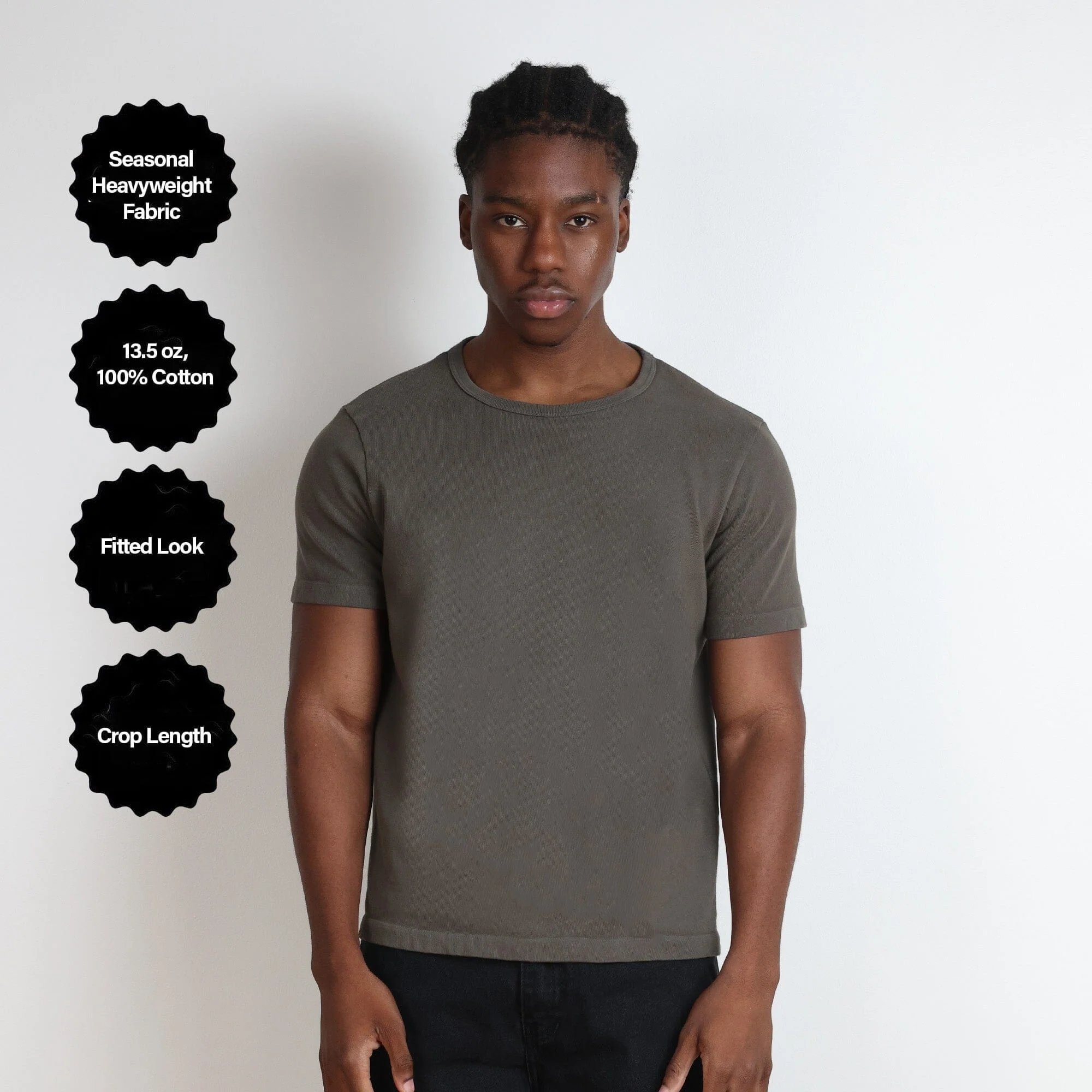 Los Feliz Crop Muscle Tee II | Heavyweight | 13.5oz