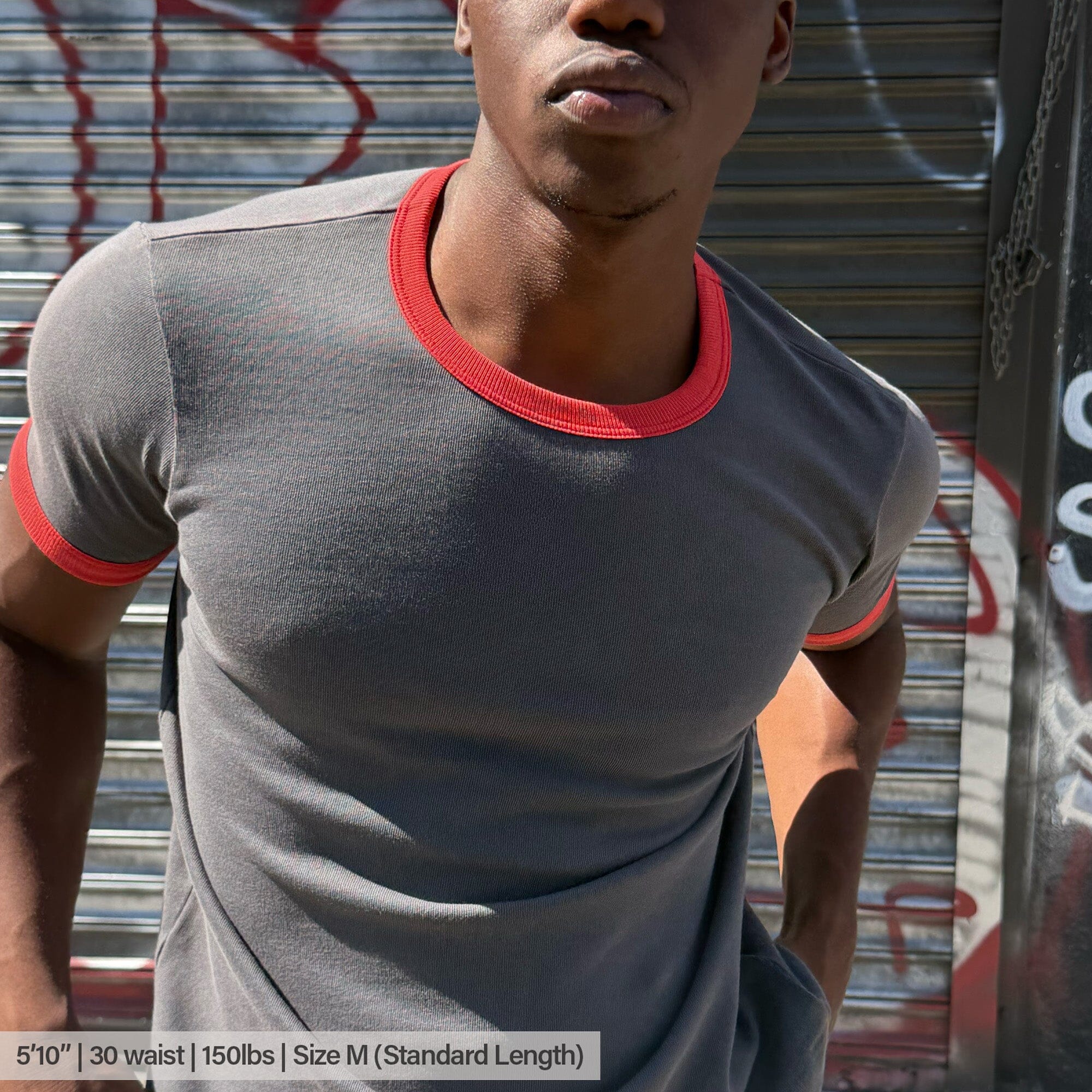 Diego Muscle Tee | Heavyweight | 13.5oz | Ringer - Image 4
