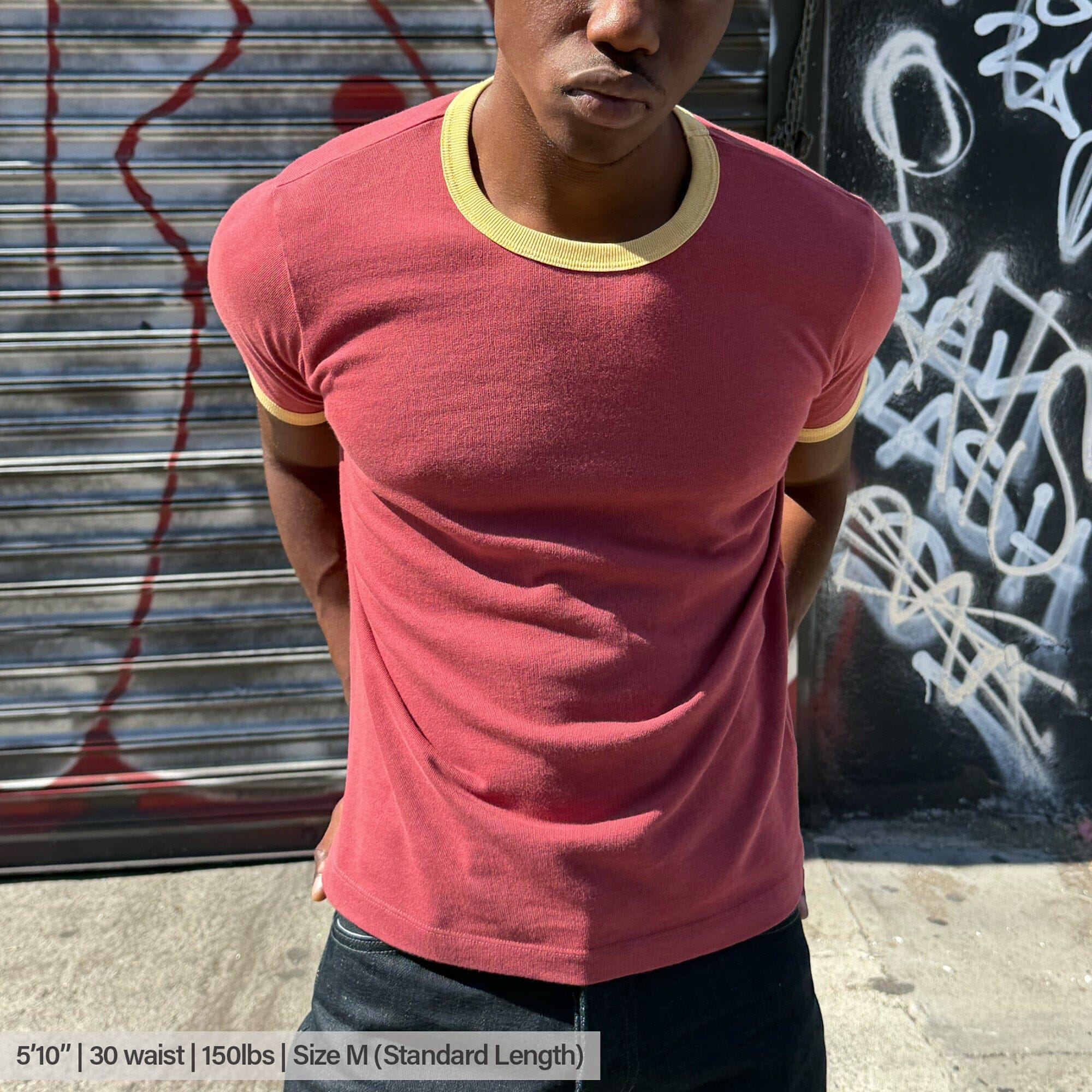 Diego Muscle Tee | Heavyweight | 13.5oz | Ringer - Image 5