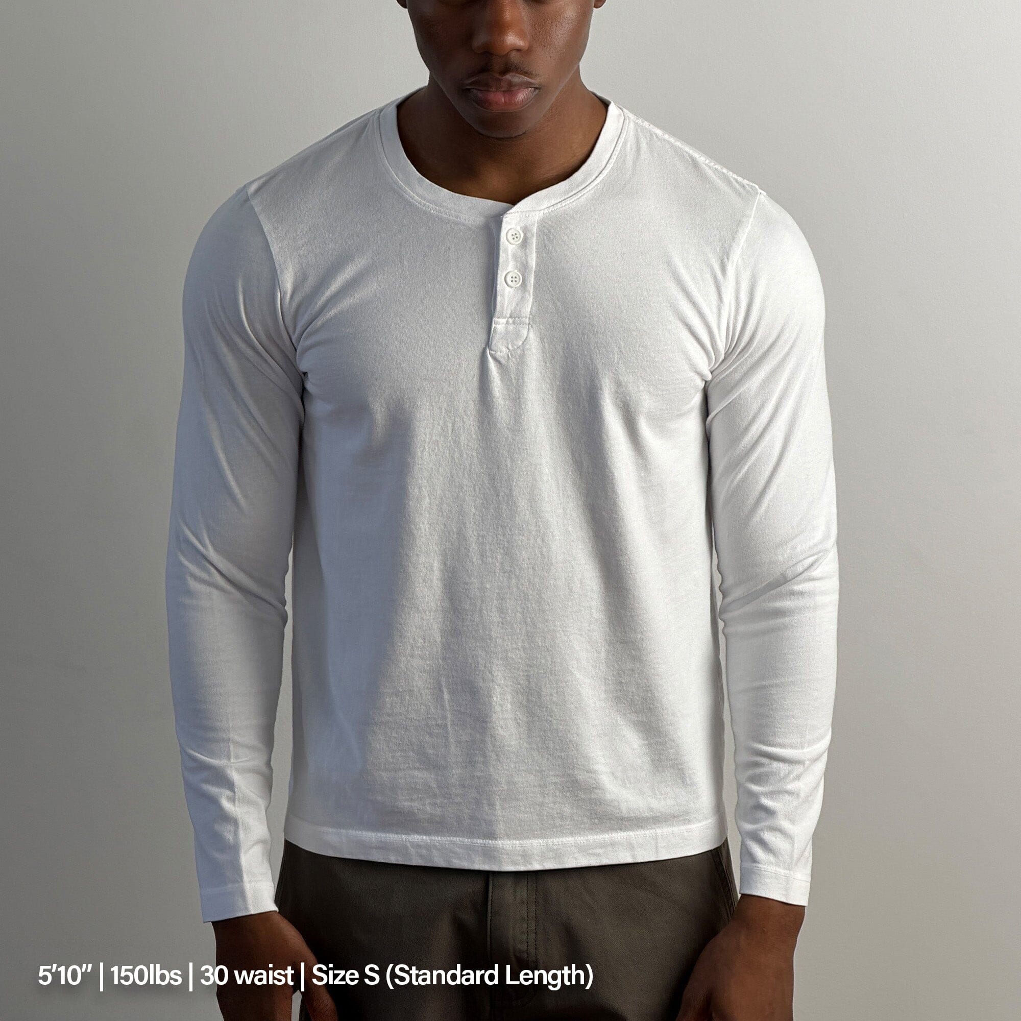 Los Feliz Crop Muscle Tee | Henley Long Sleeve - Image 5