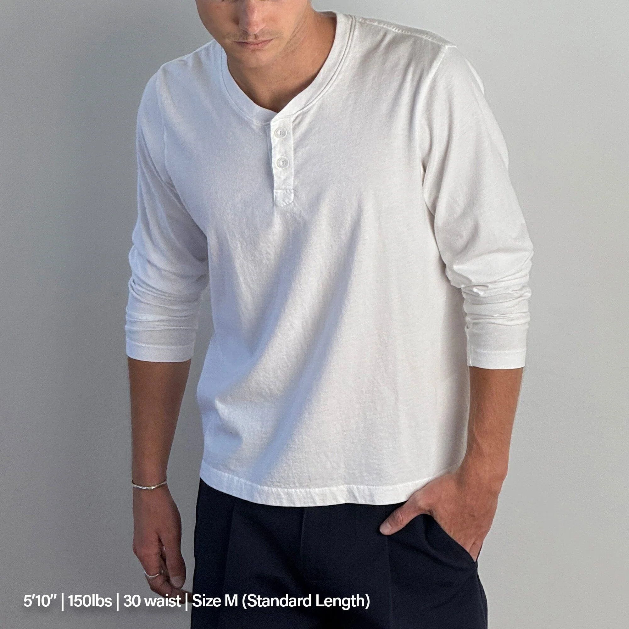 Los Feliz Crop Muscle Tee | Henley Long Sleeve - Image 6
