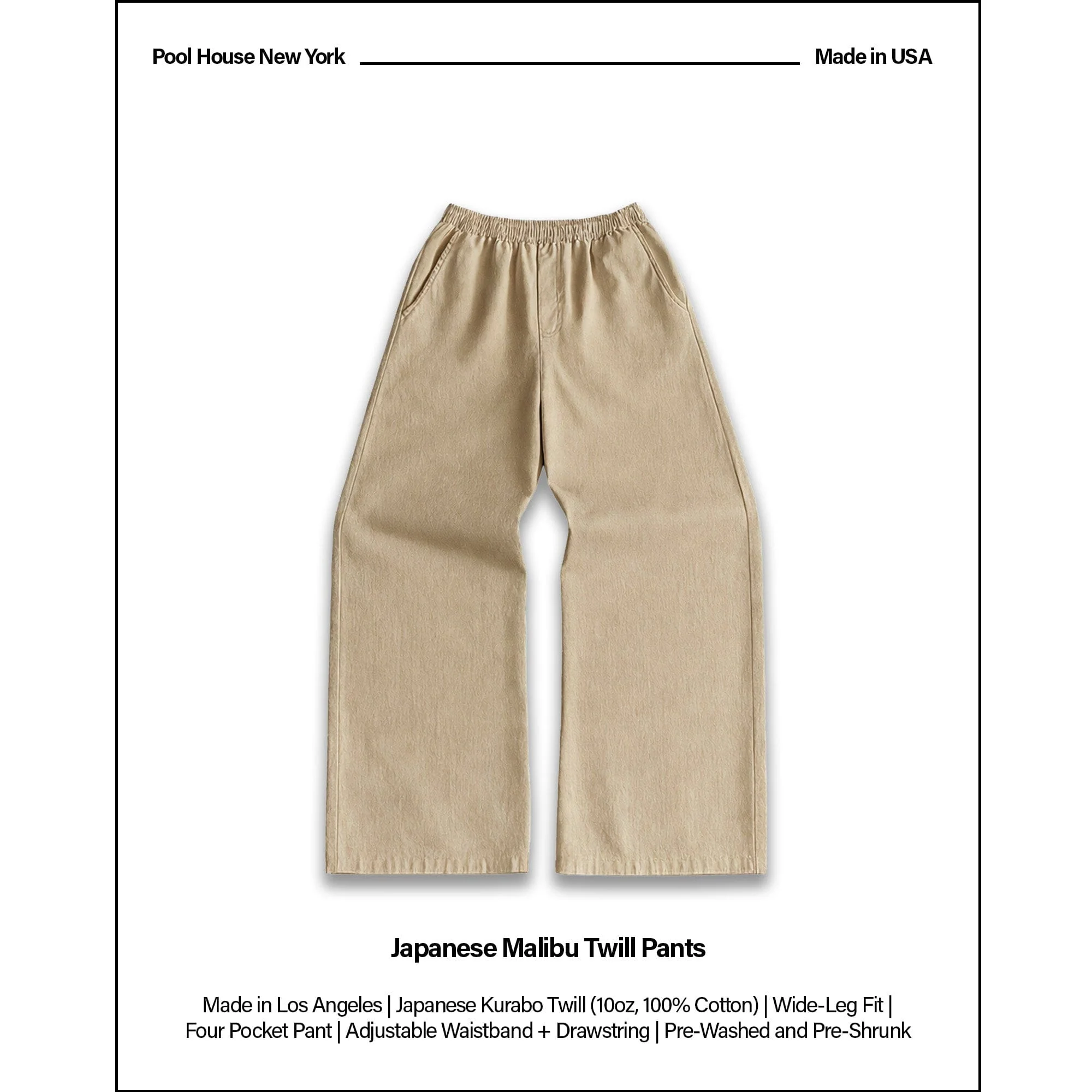 Japanese Malibu Twill Pants - Image 2