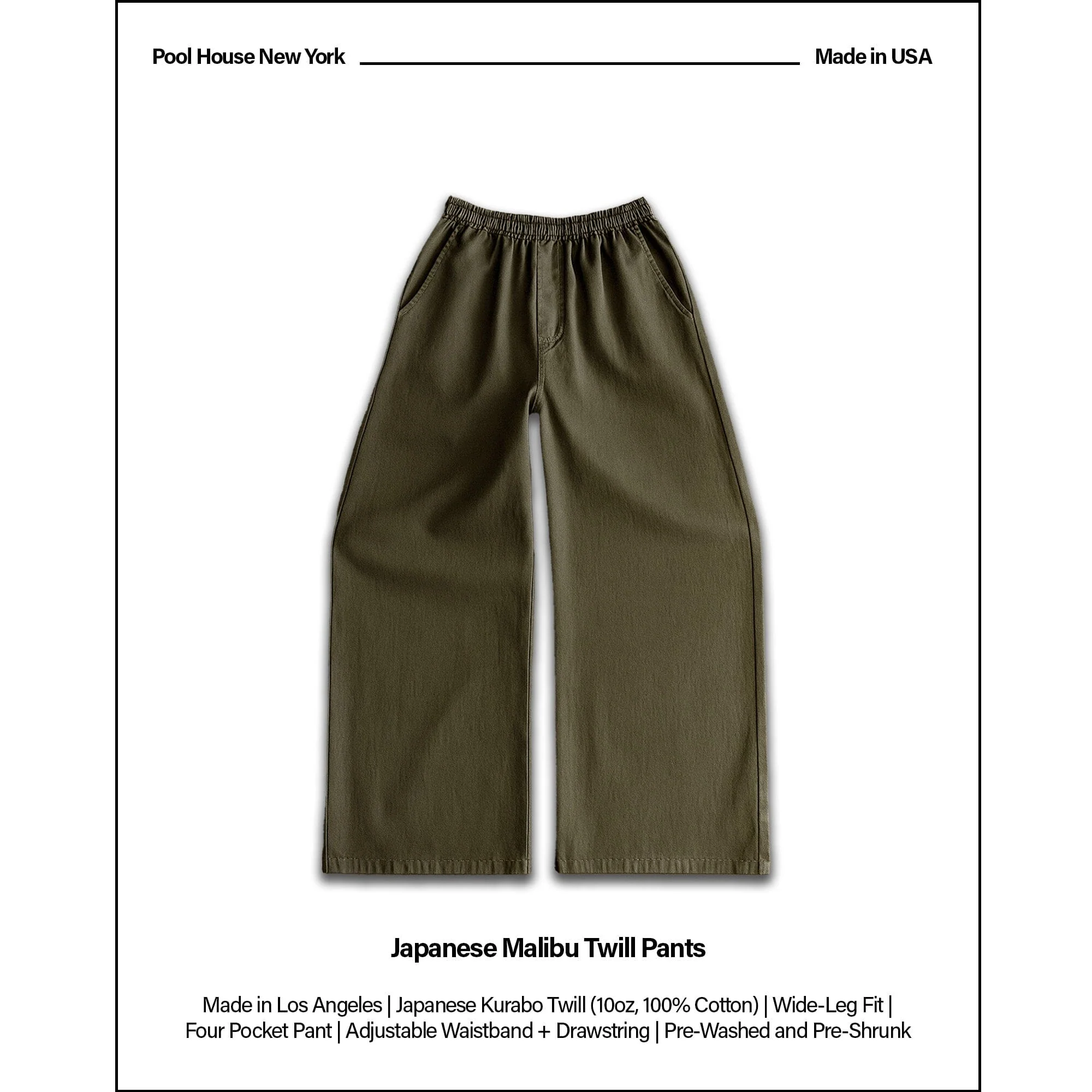 Japanese Malibu Twill Pants - Image 2