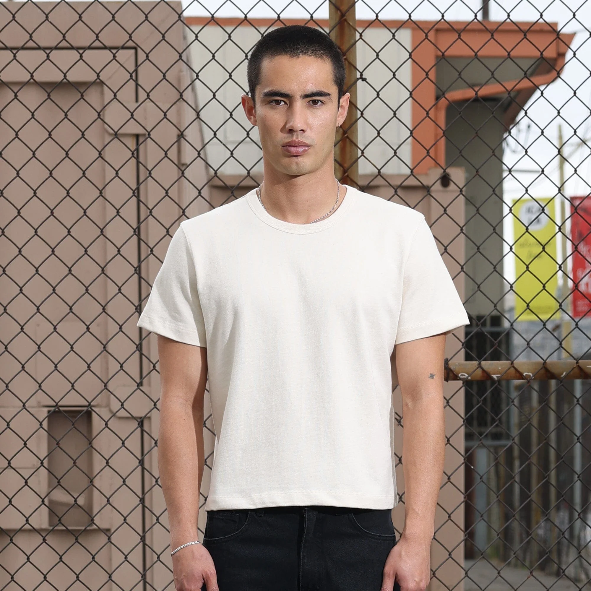 Larchmont Crop Tee | Heavyweight - Image 5