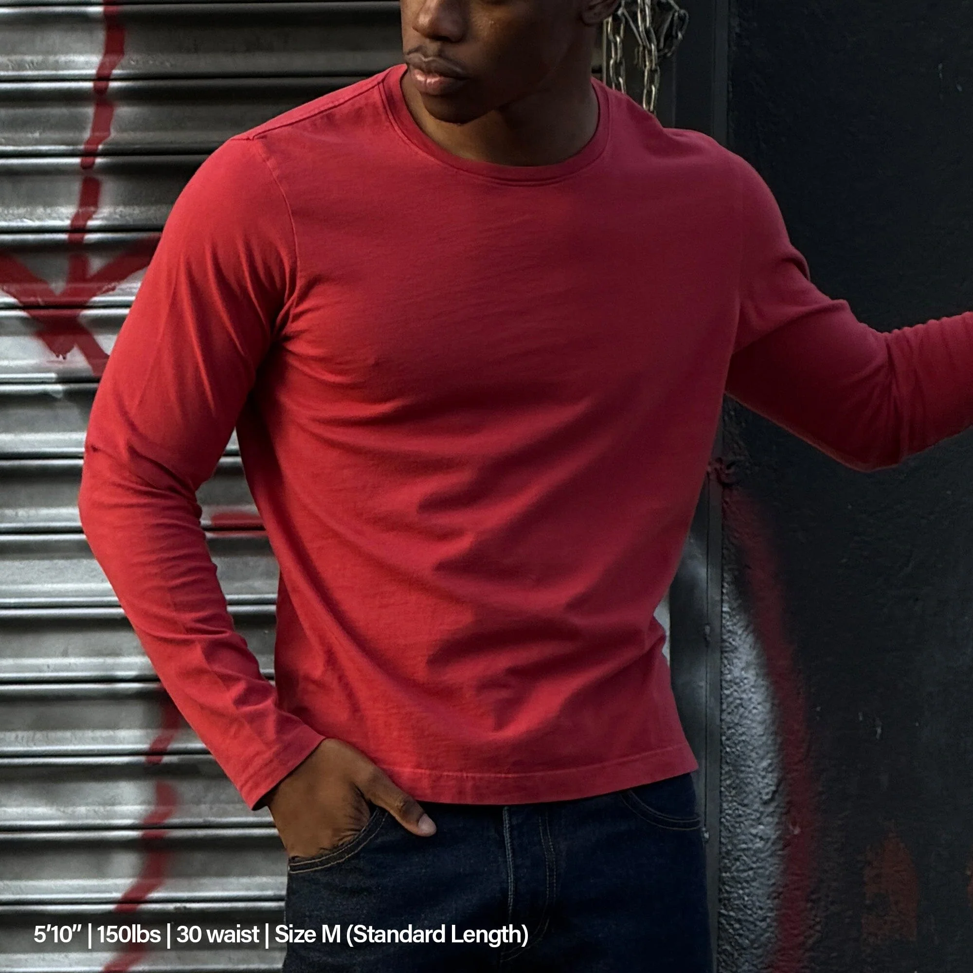 Los Feliz Crop Muscle Tee II | Long Sleeve - Image 6