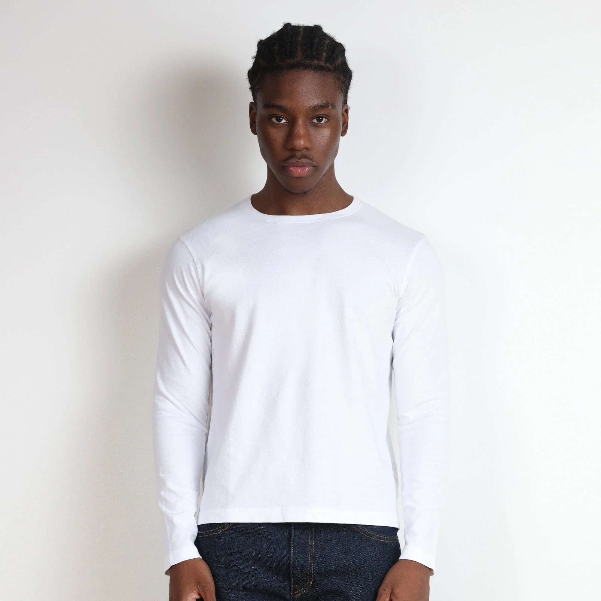Los Feliz Crop Muscle Tee II | Long Sleeve