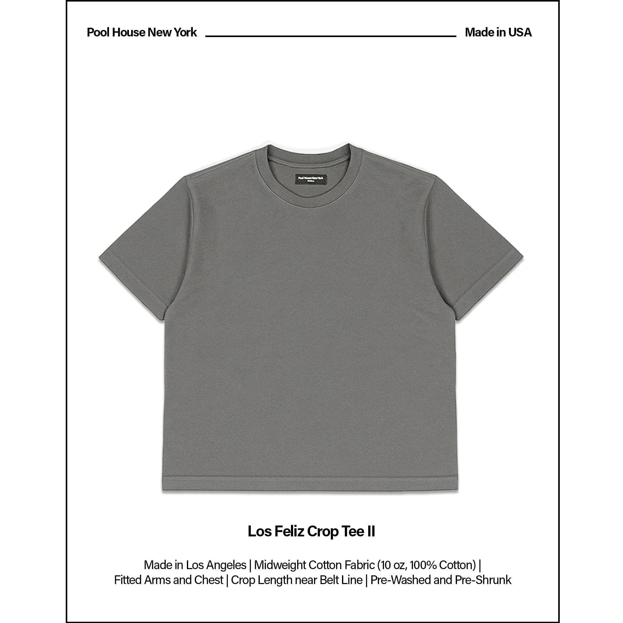 Los Feliz Crop Muscle Tee II - Image 2