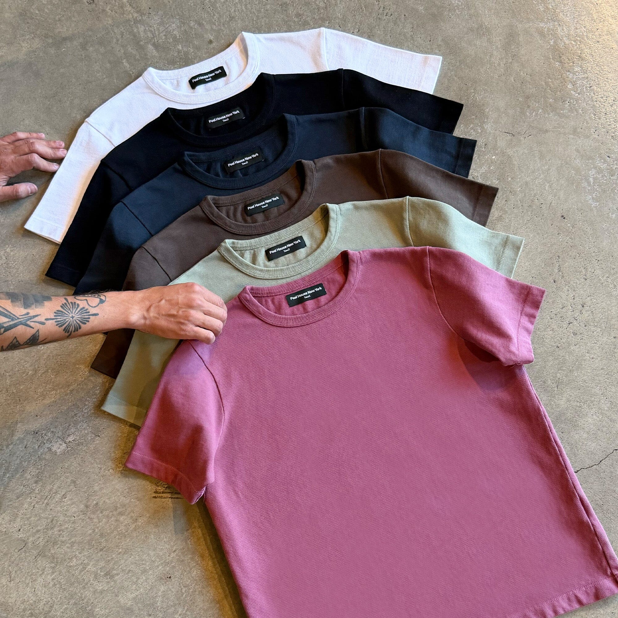 Los Feliz Crop Muscle Tee II | Heavyweight | 13.5oz - Image 7