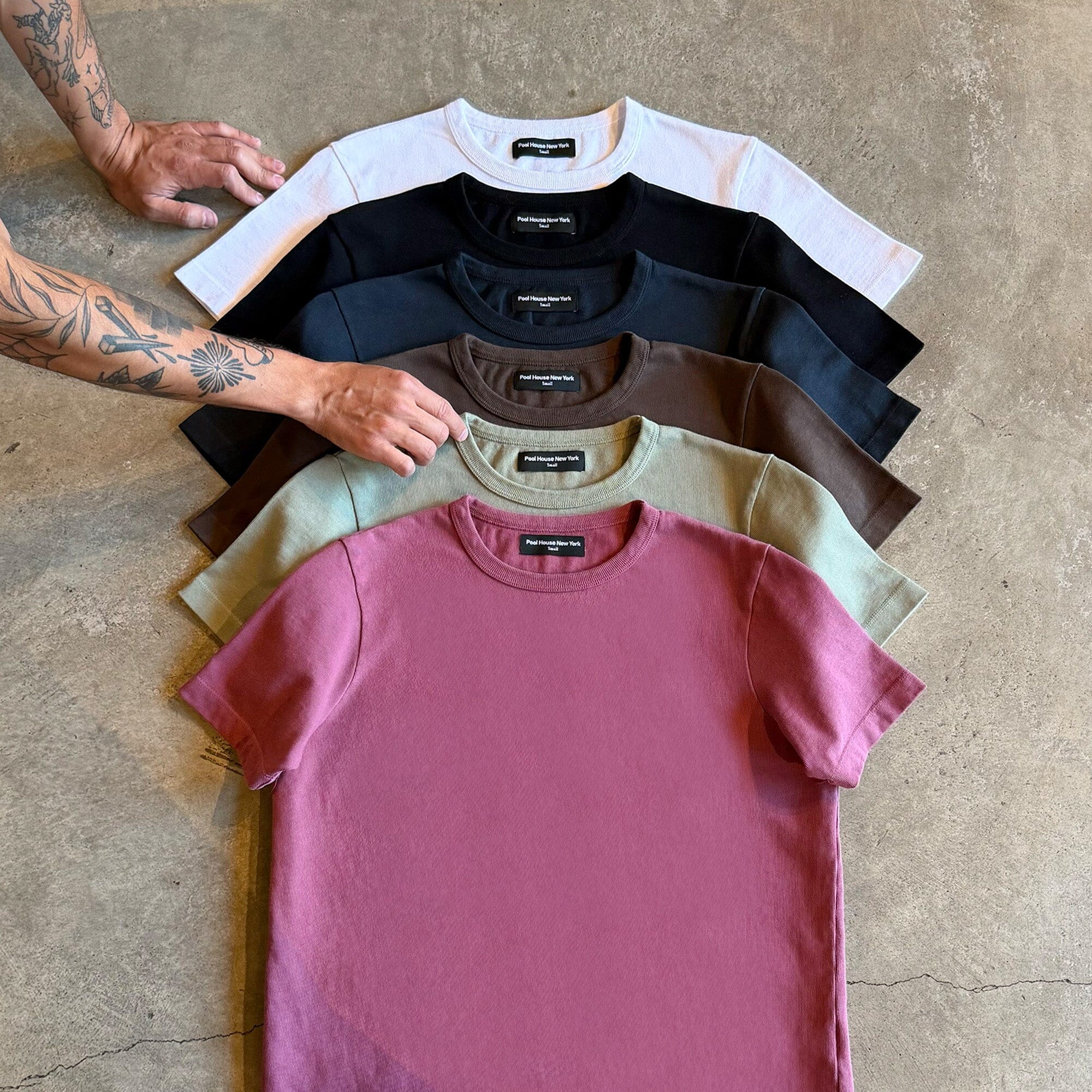 Los Feliz Crop Muscle Tee II | Heavyweight | 13.5oz - Image 6