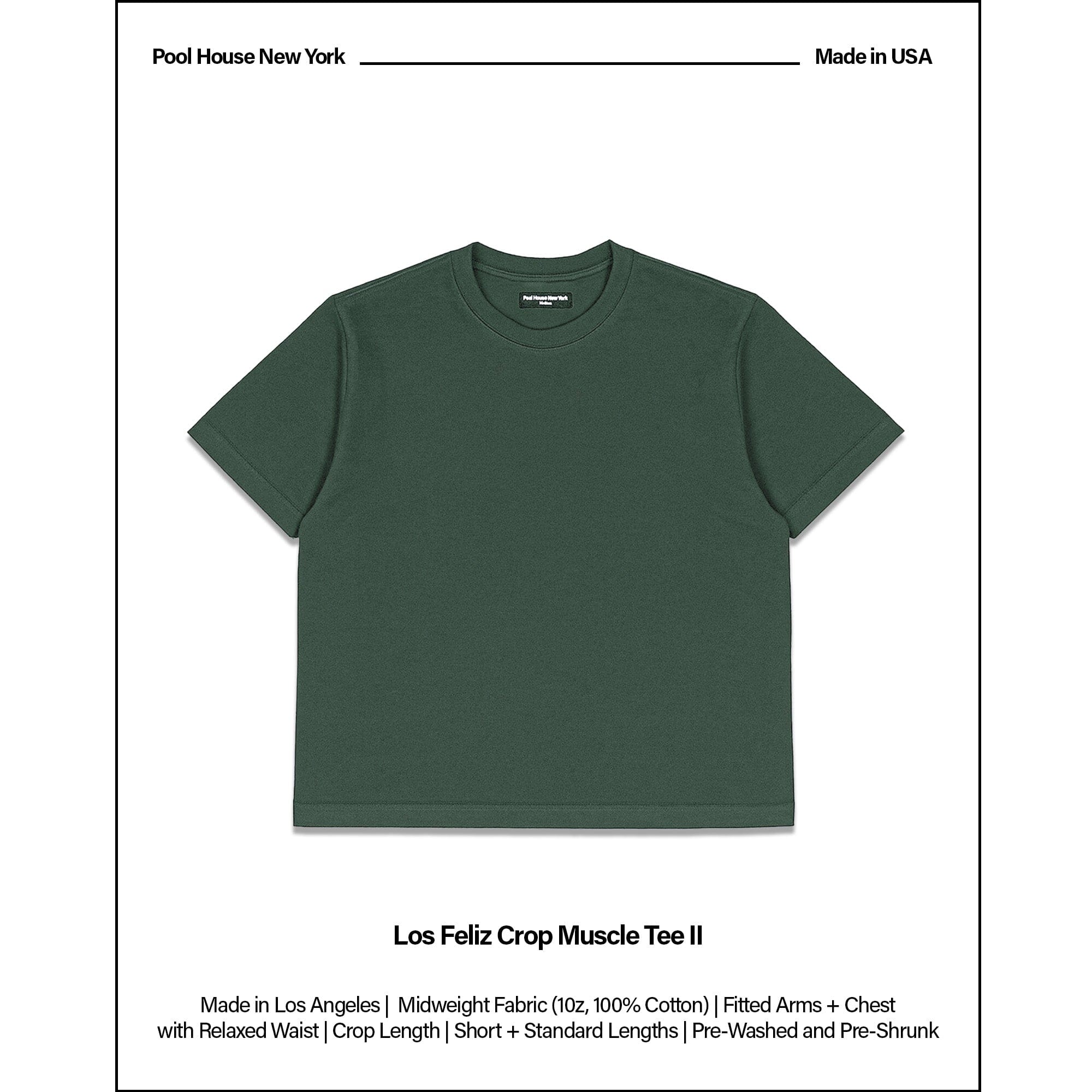 Los Feliz Crop Muscle Tee II - Image 2
