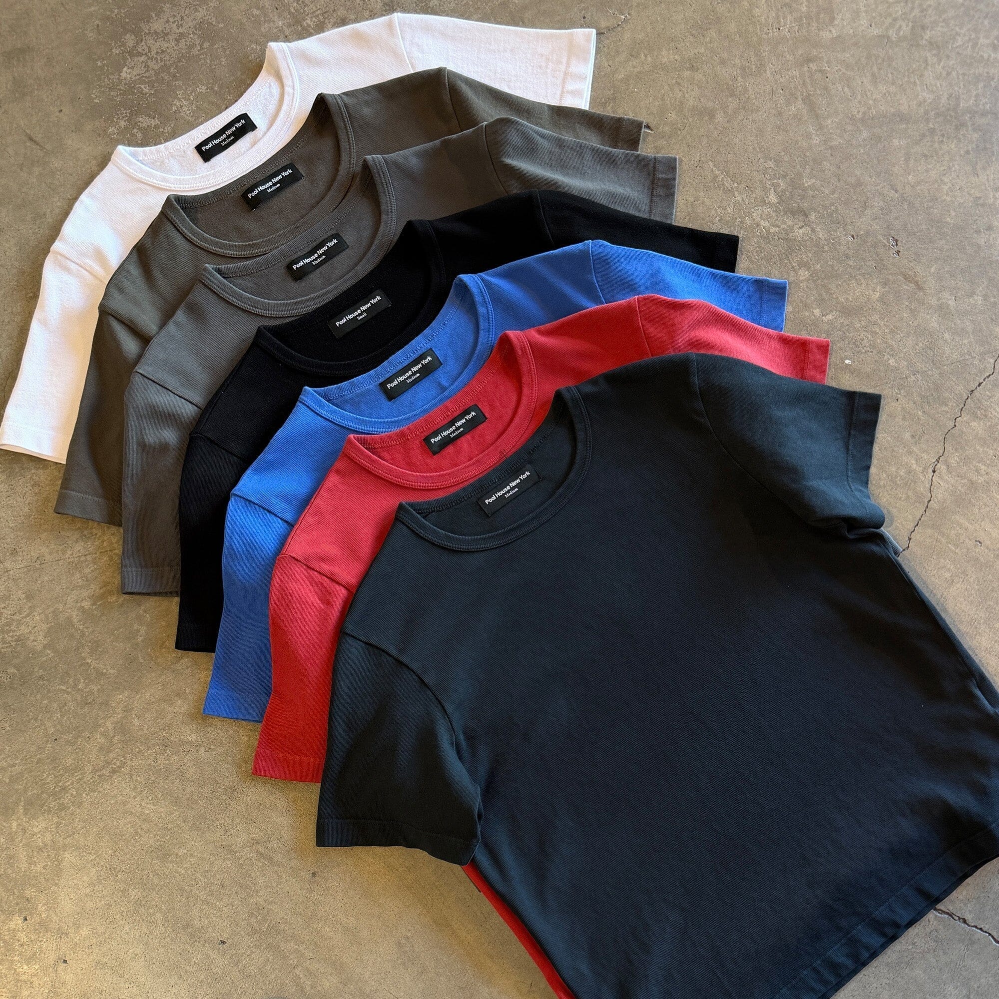Los Feliz Crop Muscle Tee II | Heavyweight | 13.5oz - Image 8