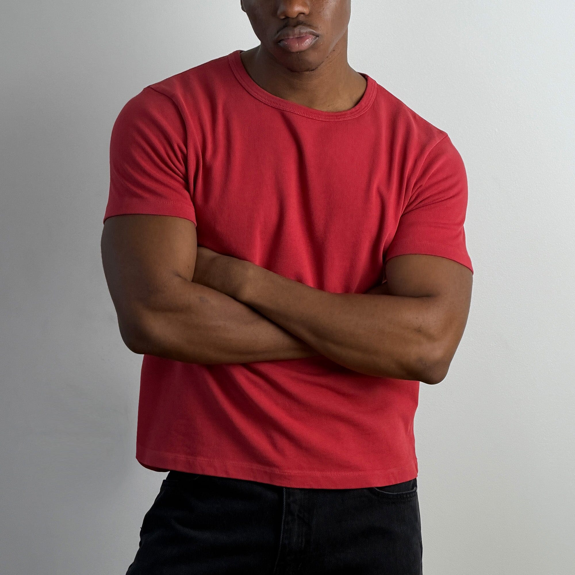 Los Feliz Crop Muscle Tee II | Heavyweight | 13.5oz - Image 4
