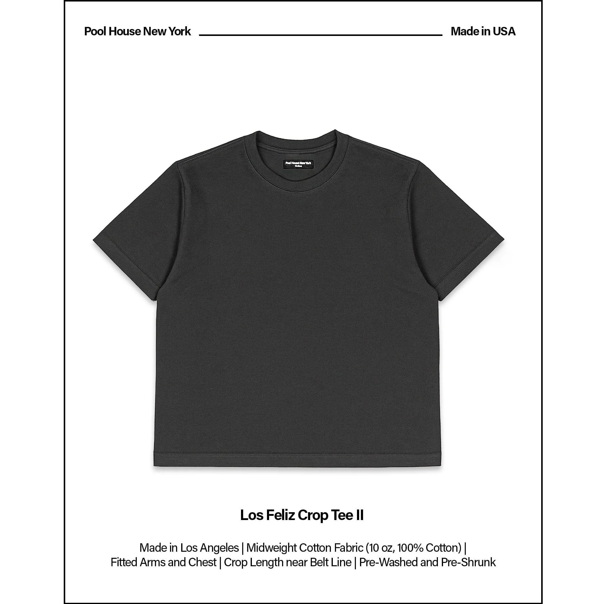 Los Feliz Crop Muscle Tee II - Image 2
