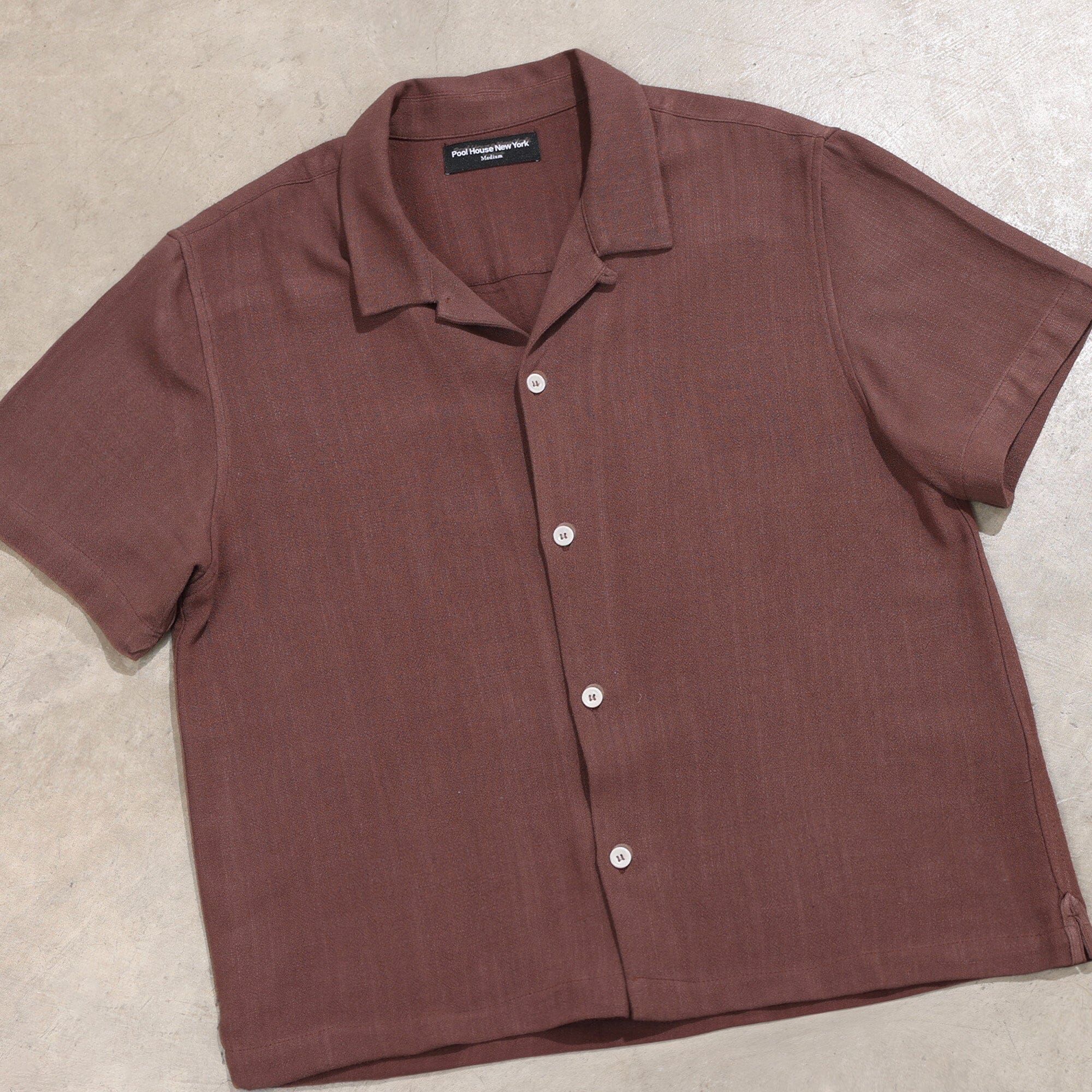 Rosewood Crop Button-Up (Short Sleeve) - Image 5