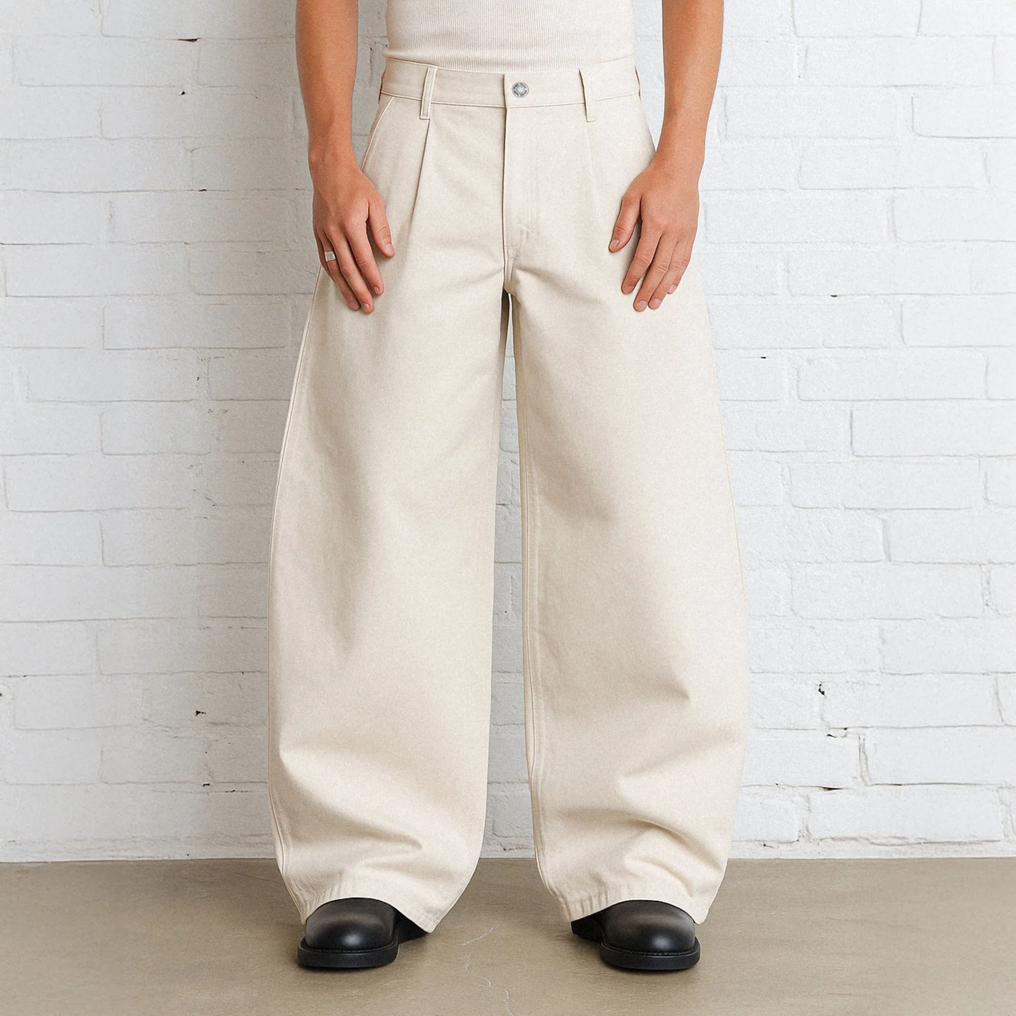 Shibuya Pleated Pants | Baggy. Wide-Leg