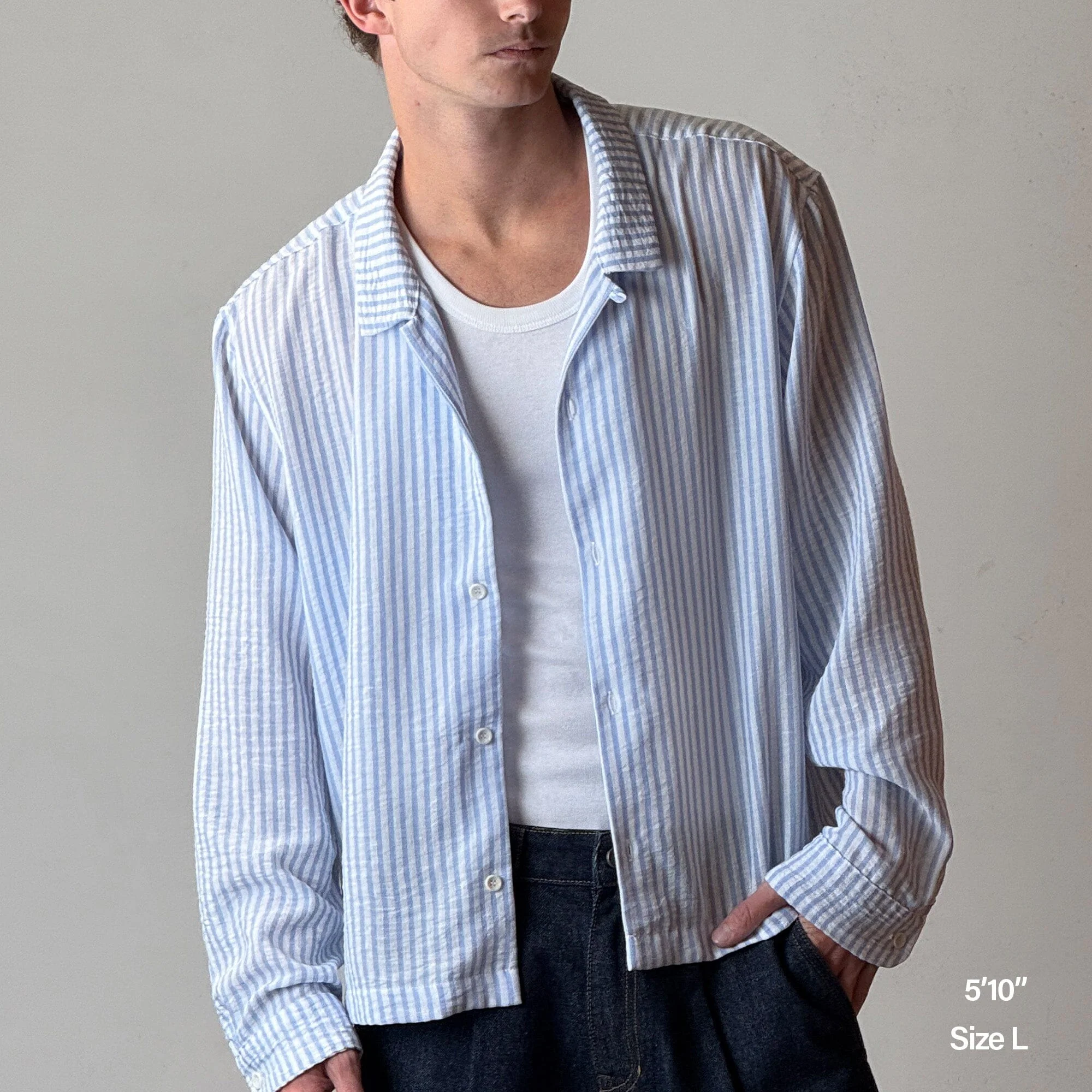 Newport Crop Button-Up - Image 5