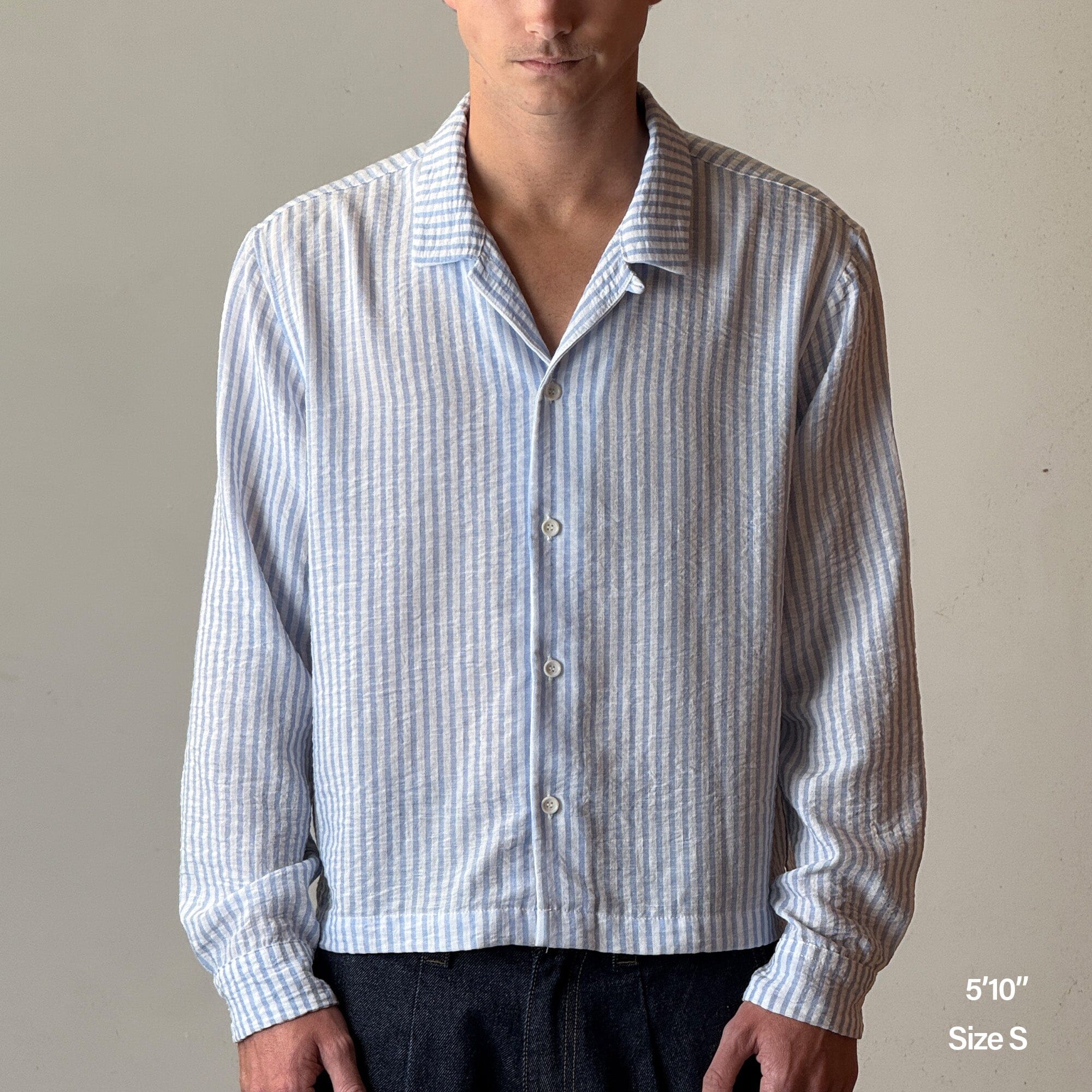 Newport Crop Button-Up - Image 3