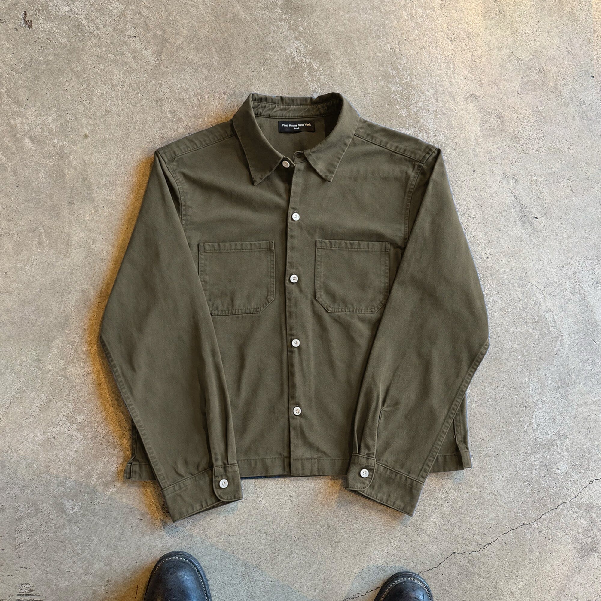Newport Crop Button-Up II | Twill | Workwear - Image 5