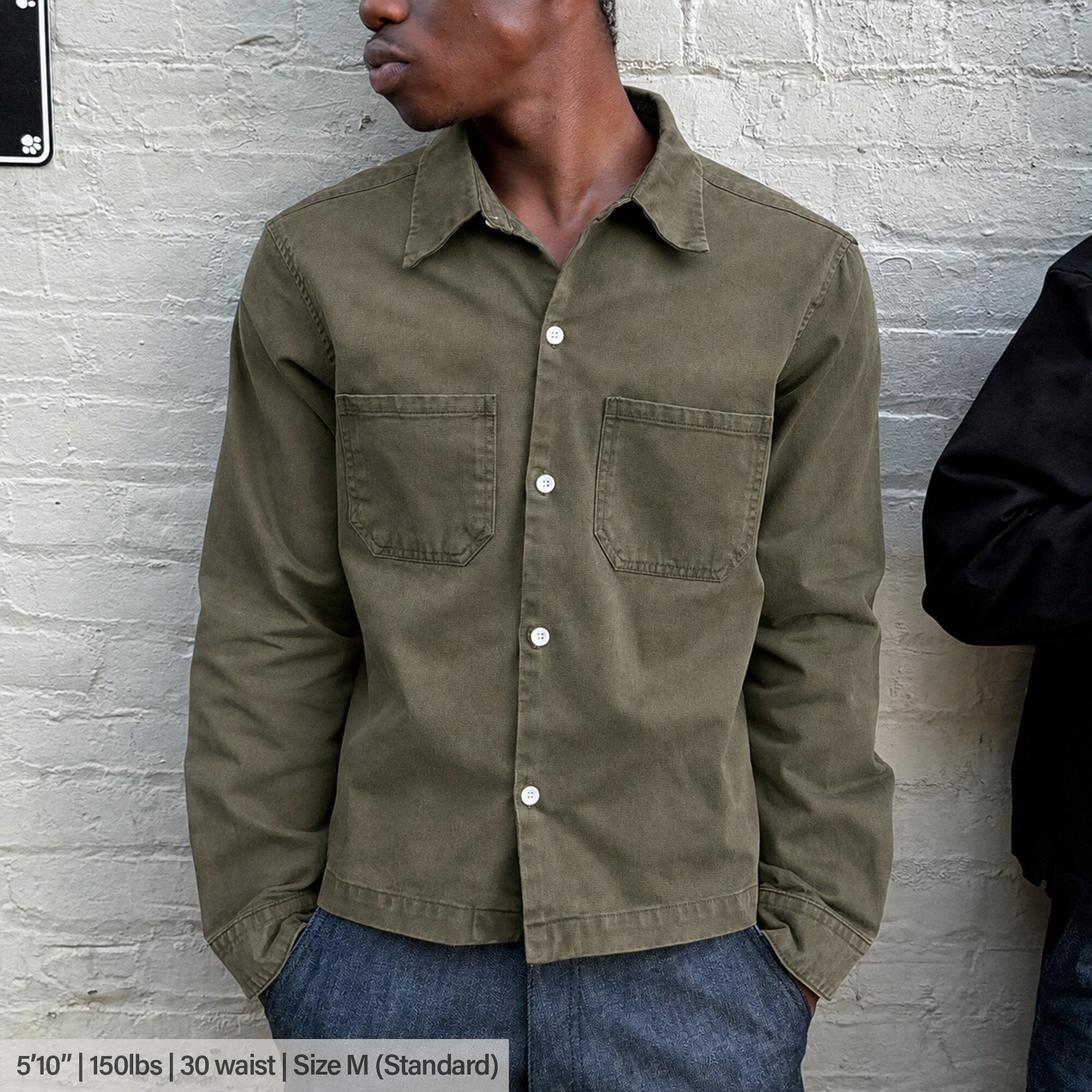 Newport Crop Button-Up II | Twill | Workwear - Image 4