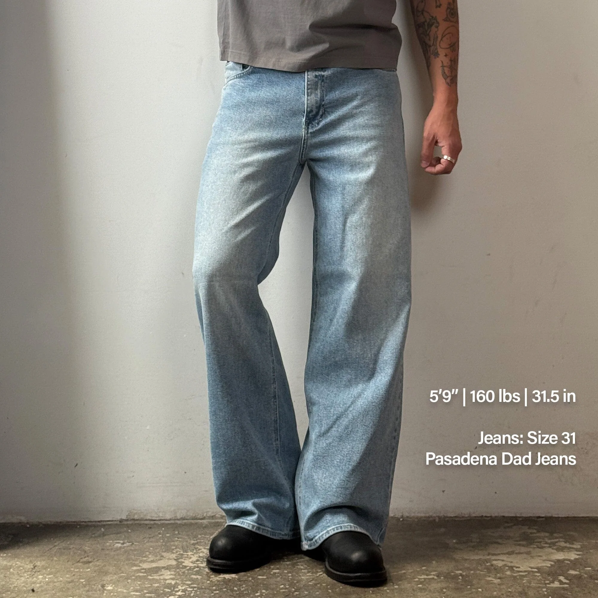Pasadena Dad Jeans | Straight-Wide Leg - Image 8