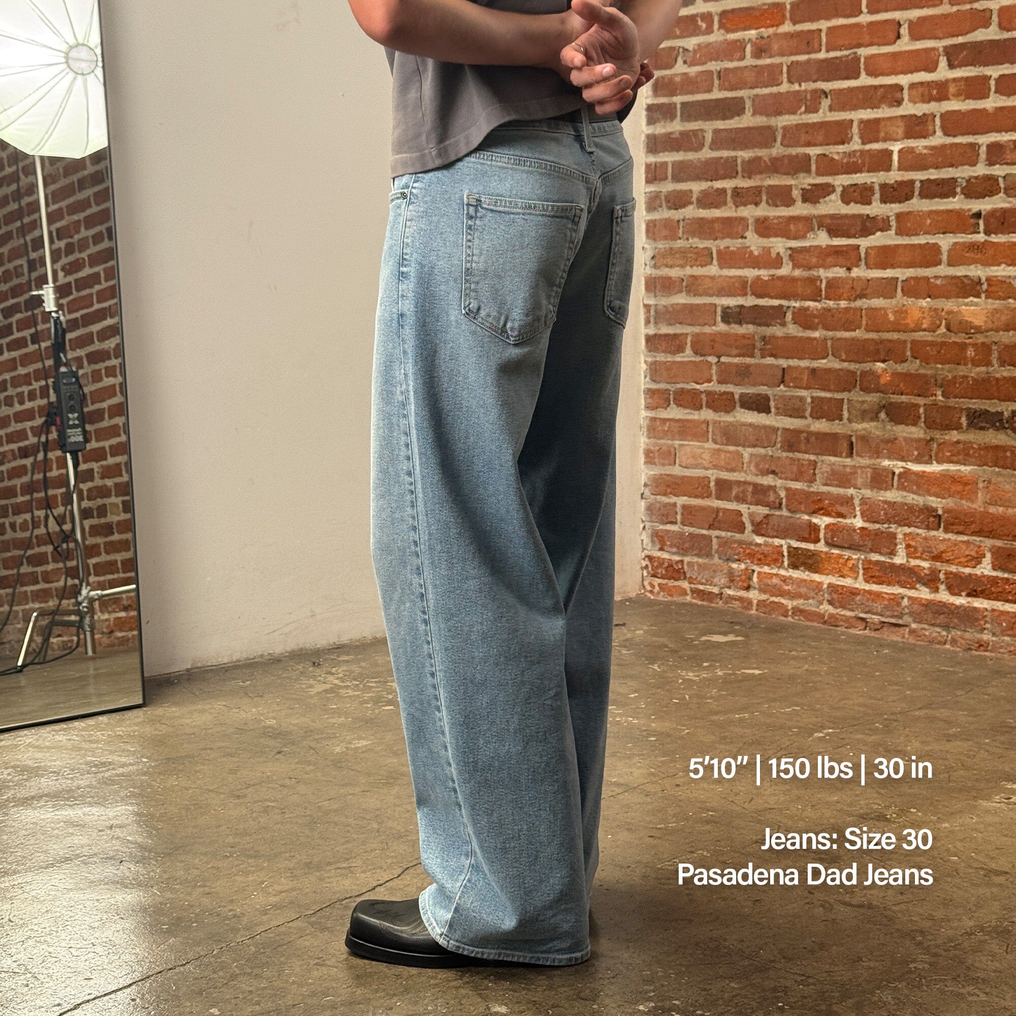 Pasadena Dad Jeans | Straight-Wide Leg - Image 9