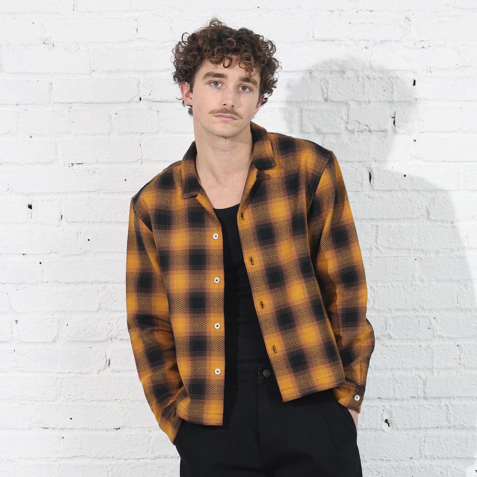 Japanese-Rosewood Crop Flannel | Limited Edition - Image 2