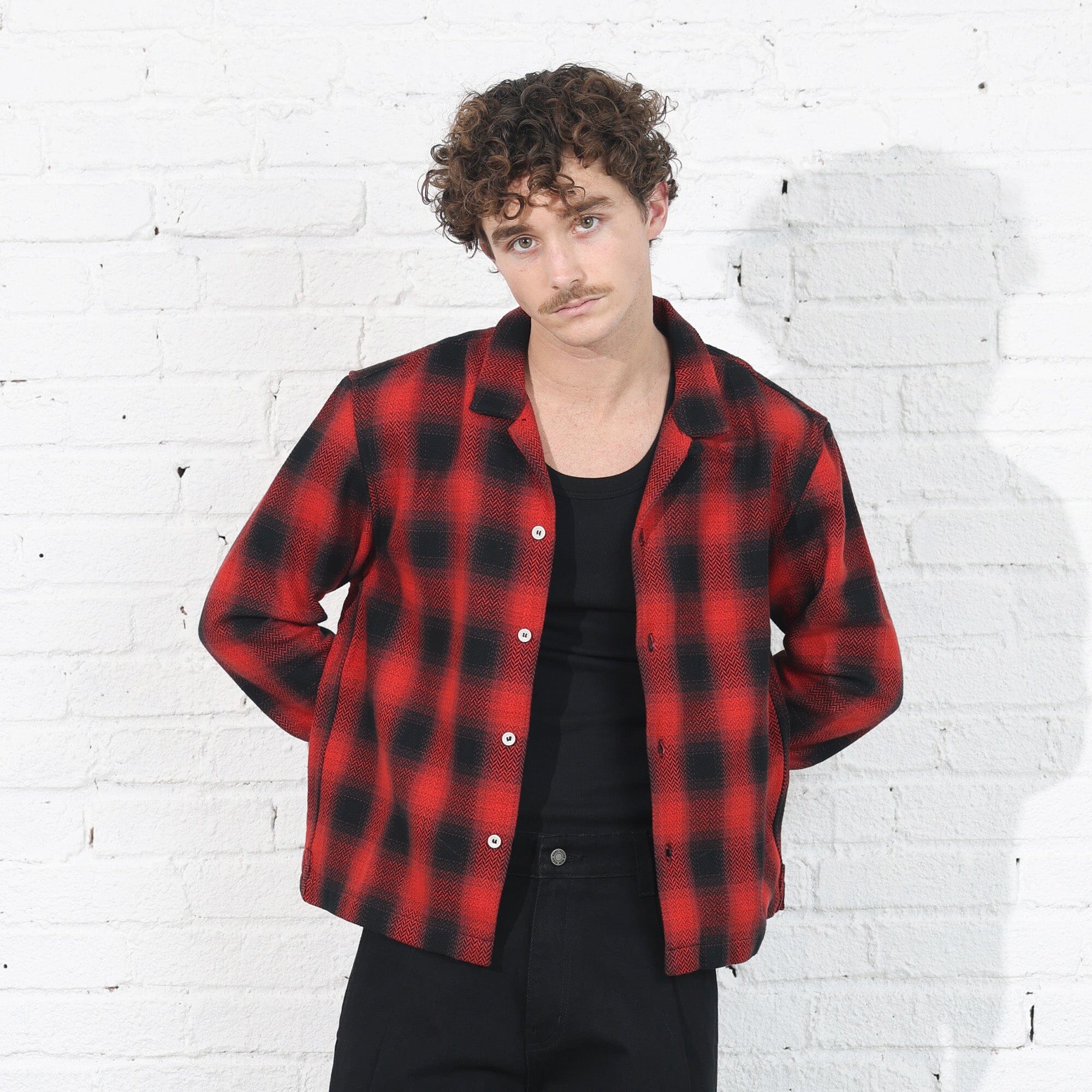 Japanese-Rosewood Crop Flannel | Limited Edition - Image 2