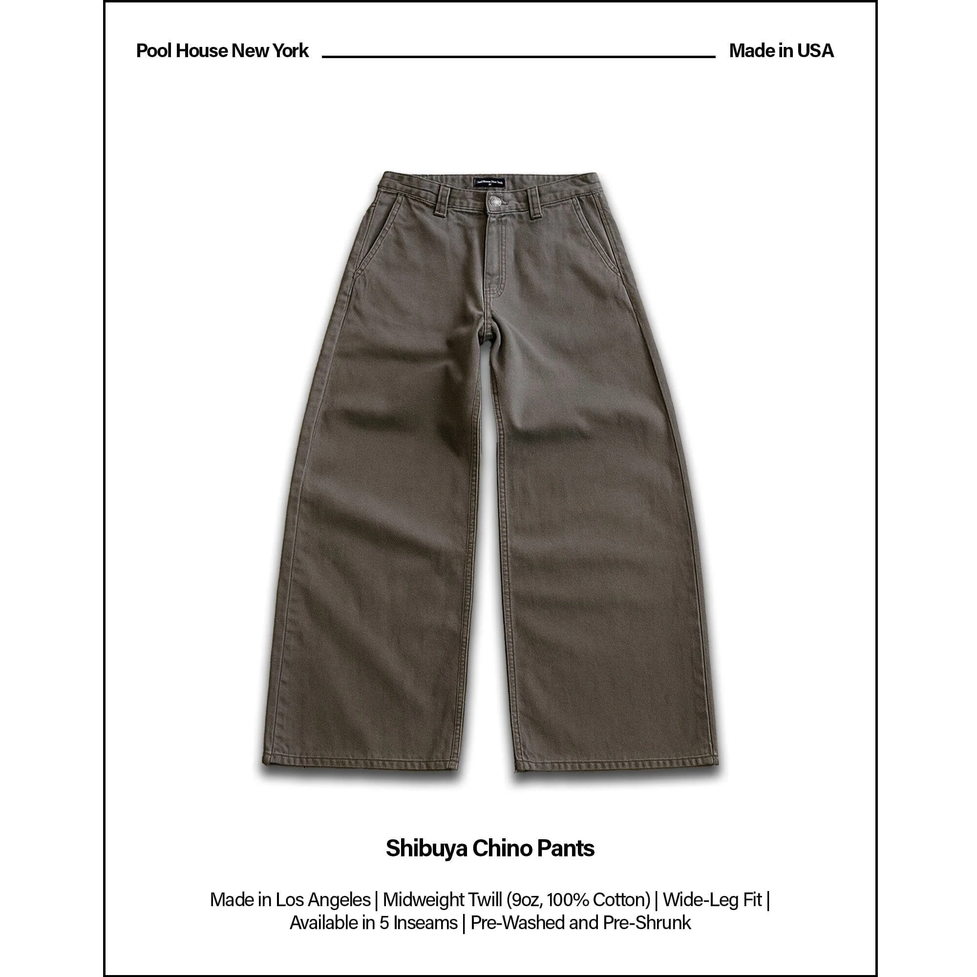 Shibuya Chino Pants | Baggy. Wide-Leg - Image 2