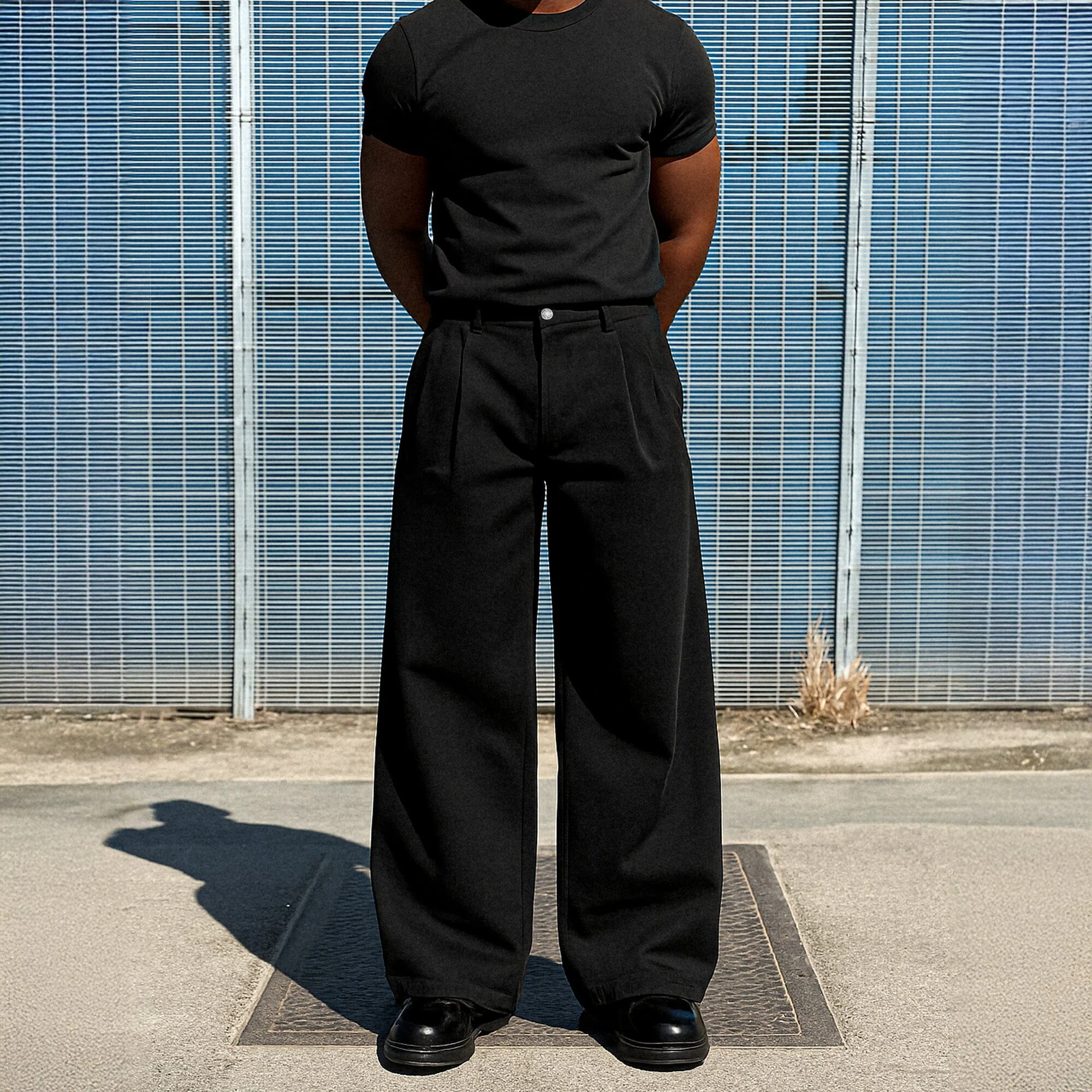 Shibuya Pleated Pants | Baggy. Wide-Leg - Image 9