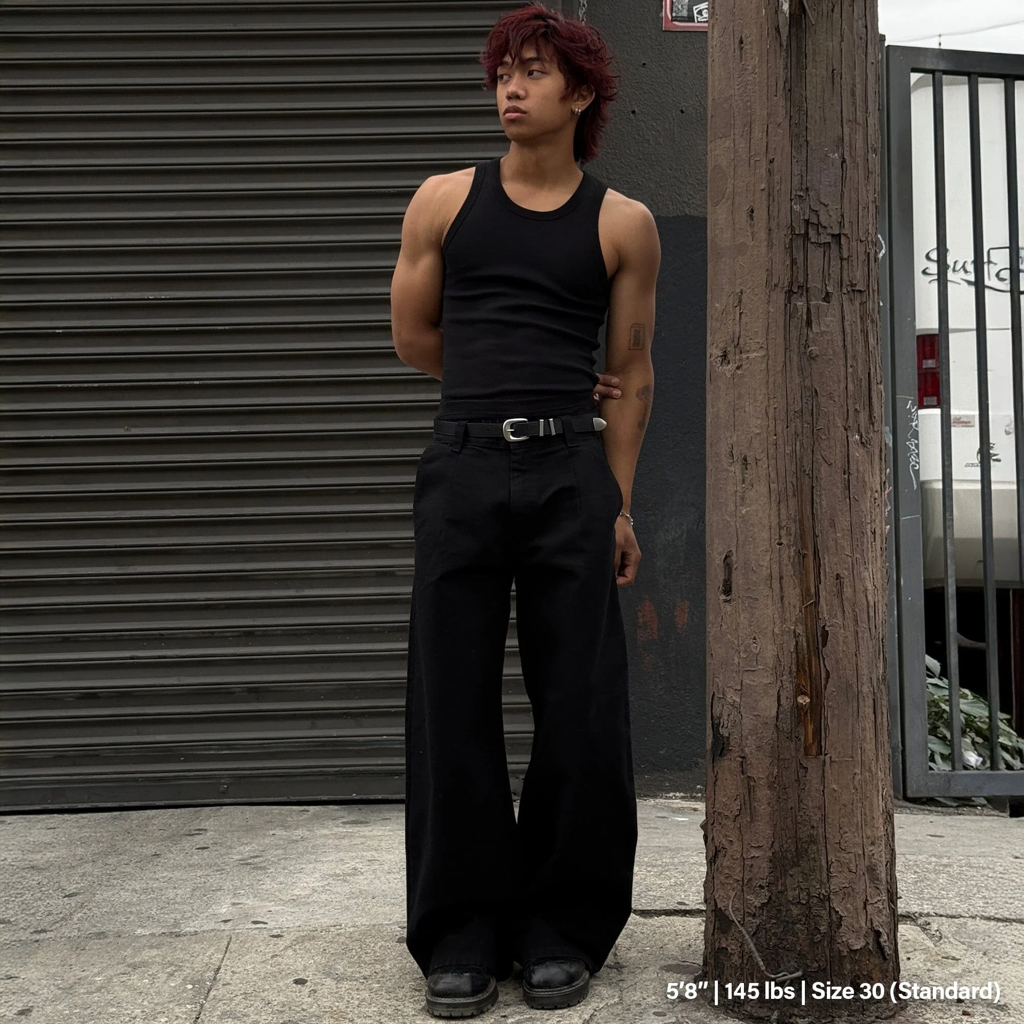 Shibuya Pleated Pants | Baggy. Wide-Leg - Image 7
