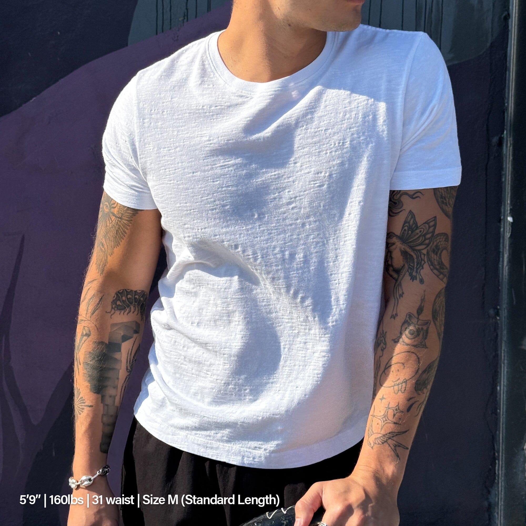 Los Feliz Crop Muscle Tee II | Slub - Image 5
