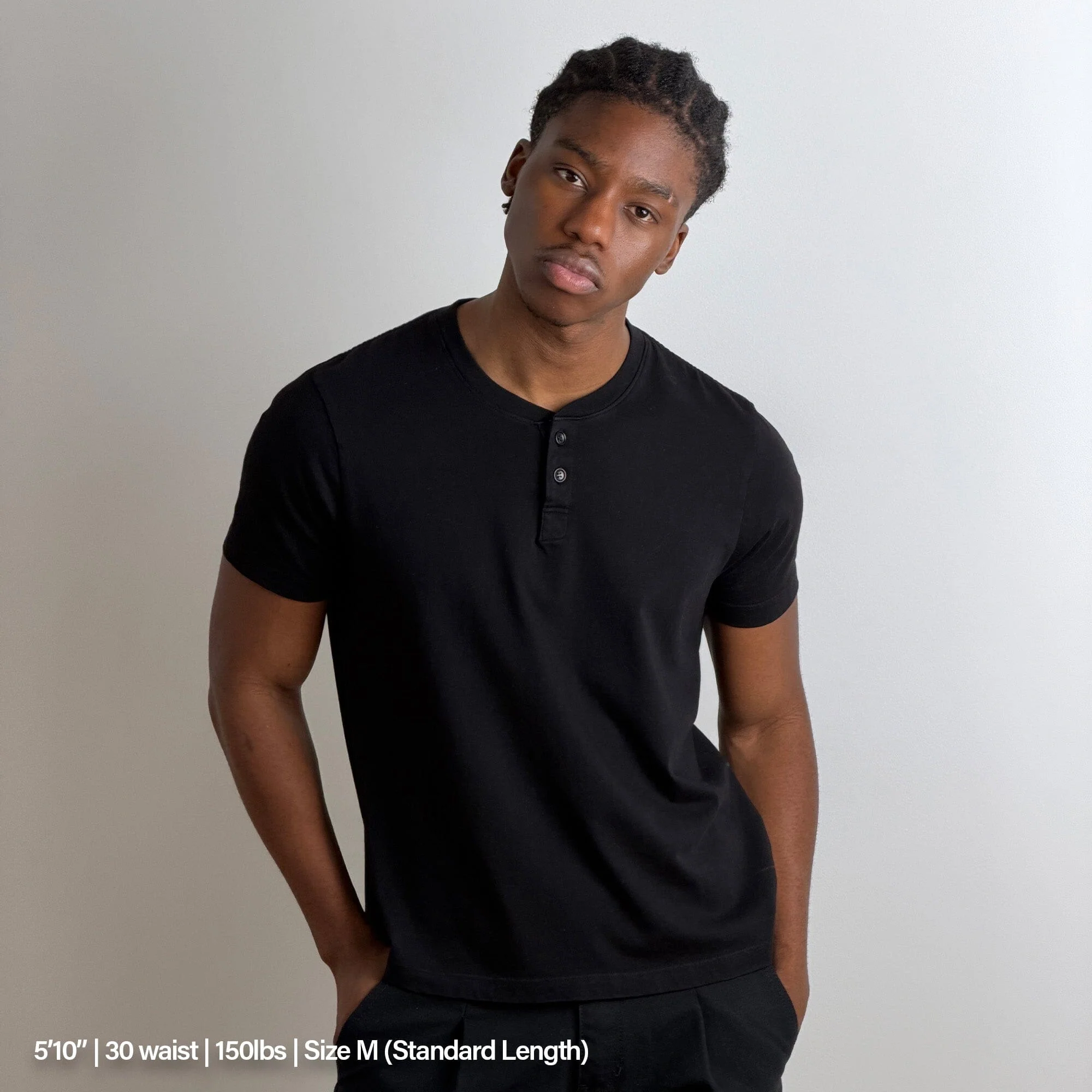 Los Feliz Crop Muscle Tee | Henley Short Sleeve - Image 5