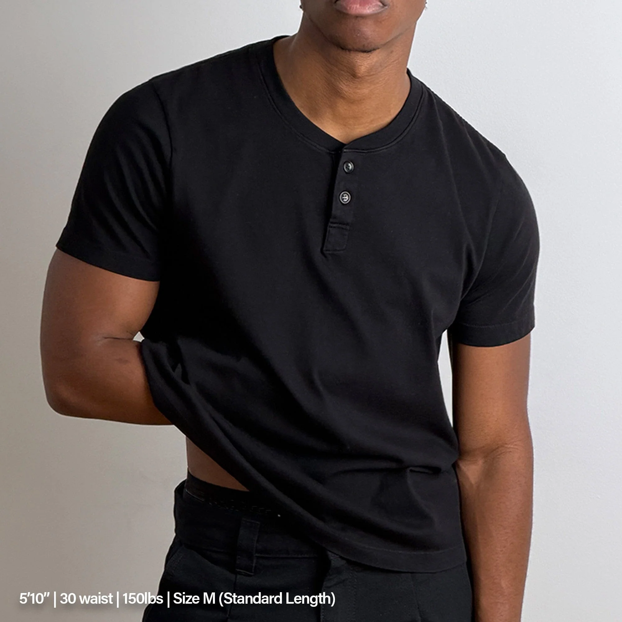 Los Feliz Crop Muscle Tee | Henley Short Sleeve - Image 4