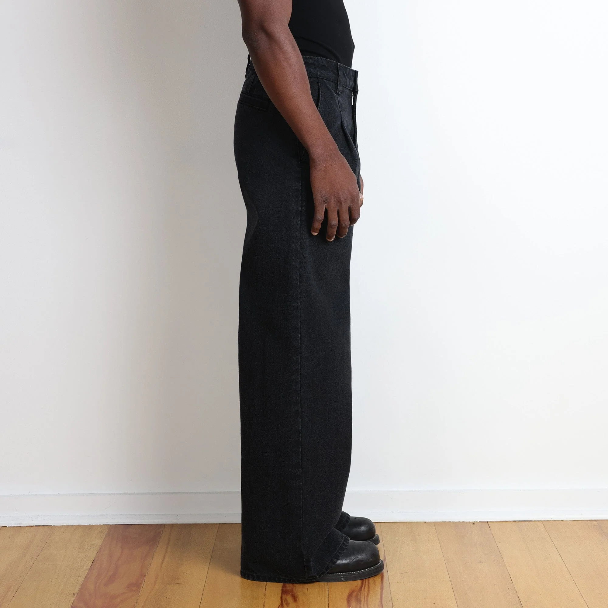 Shibuya Pleated Jeans | Baggy. Wide-Leg - Image 3